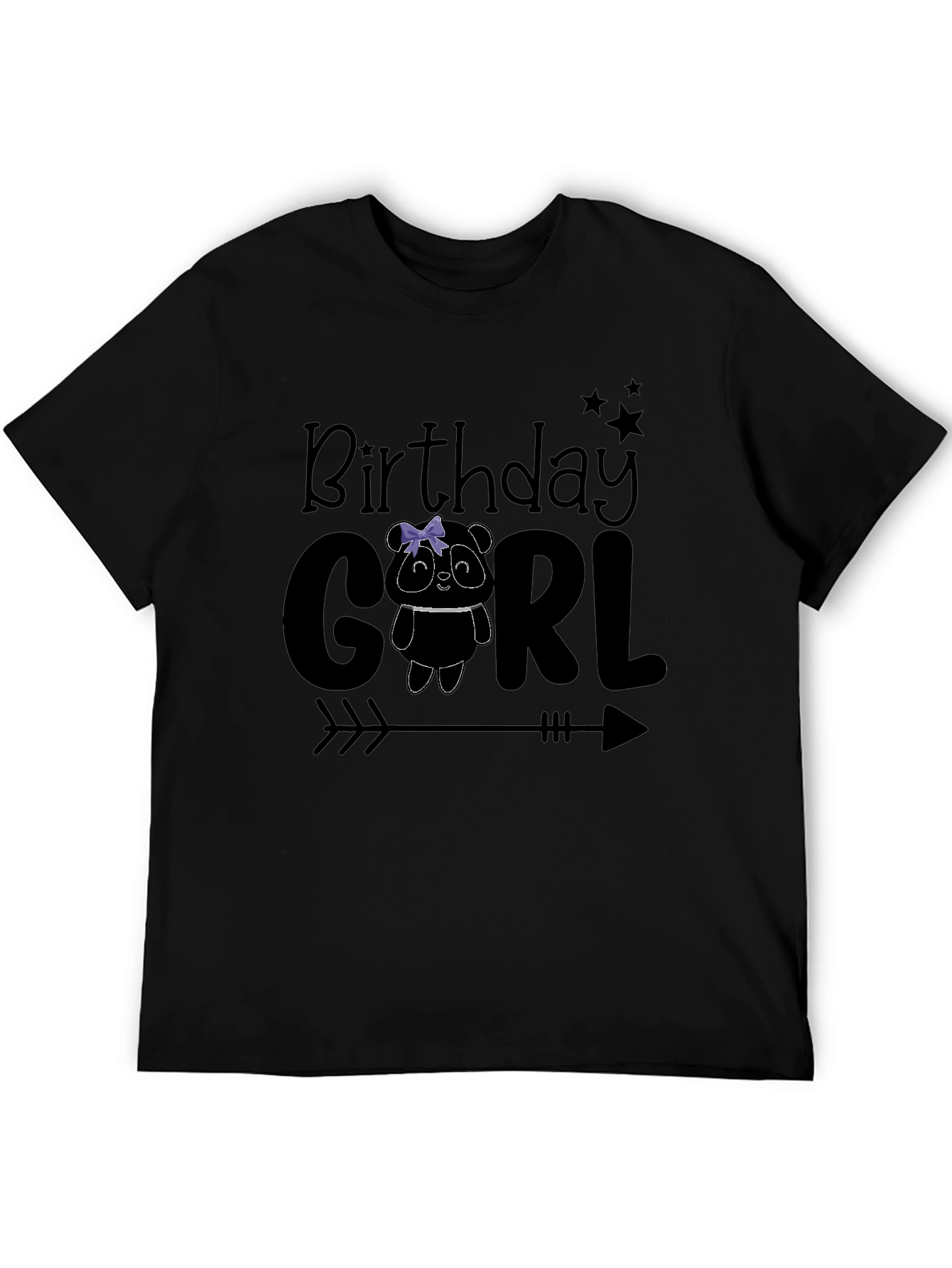 Birthday Girl Panda T-Shirt