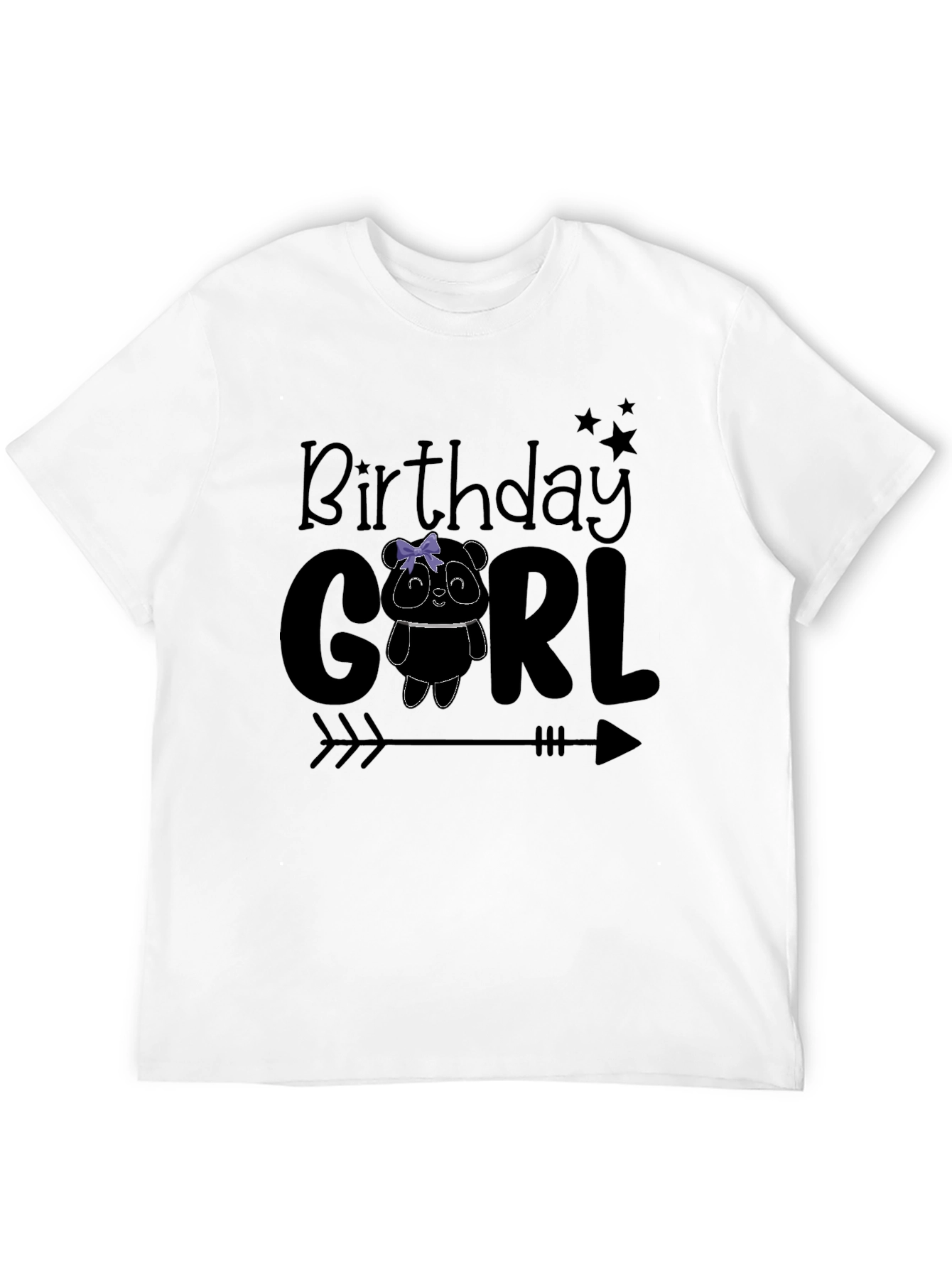 Birthday Girl Panda T-Shirt