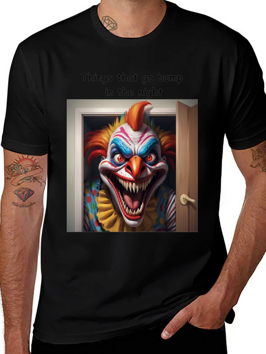 Scary Clown T-Shirt - Things That Go Bump In The Night