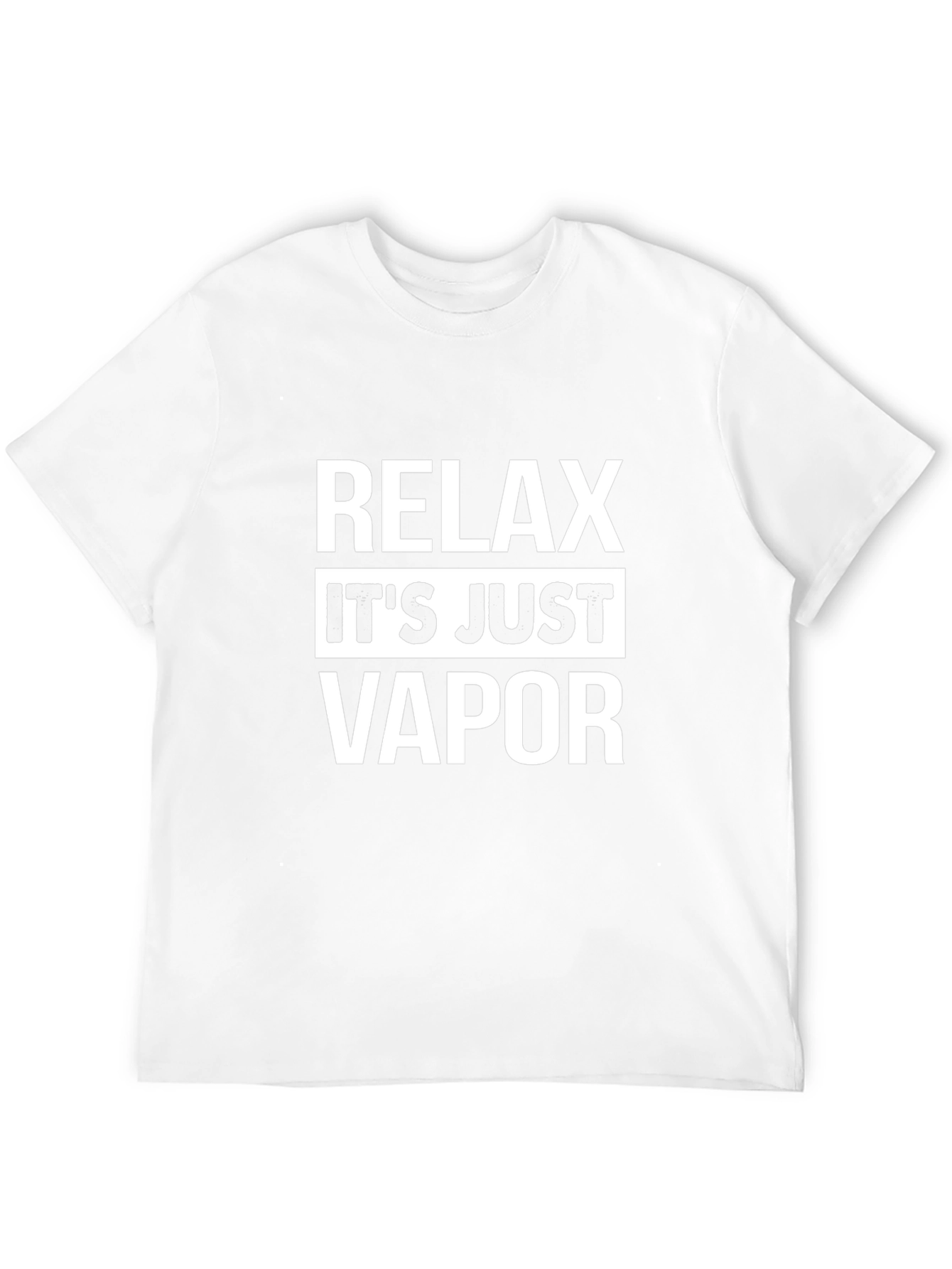 Relax Its Just Vapor Graphic T-Shirt