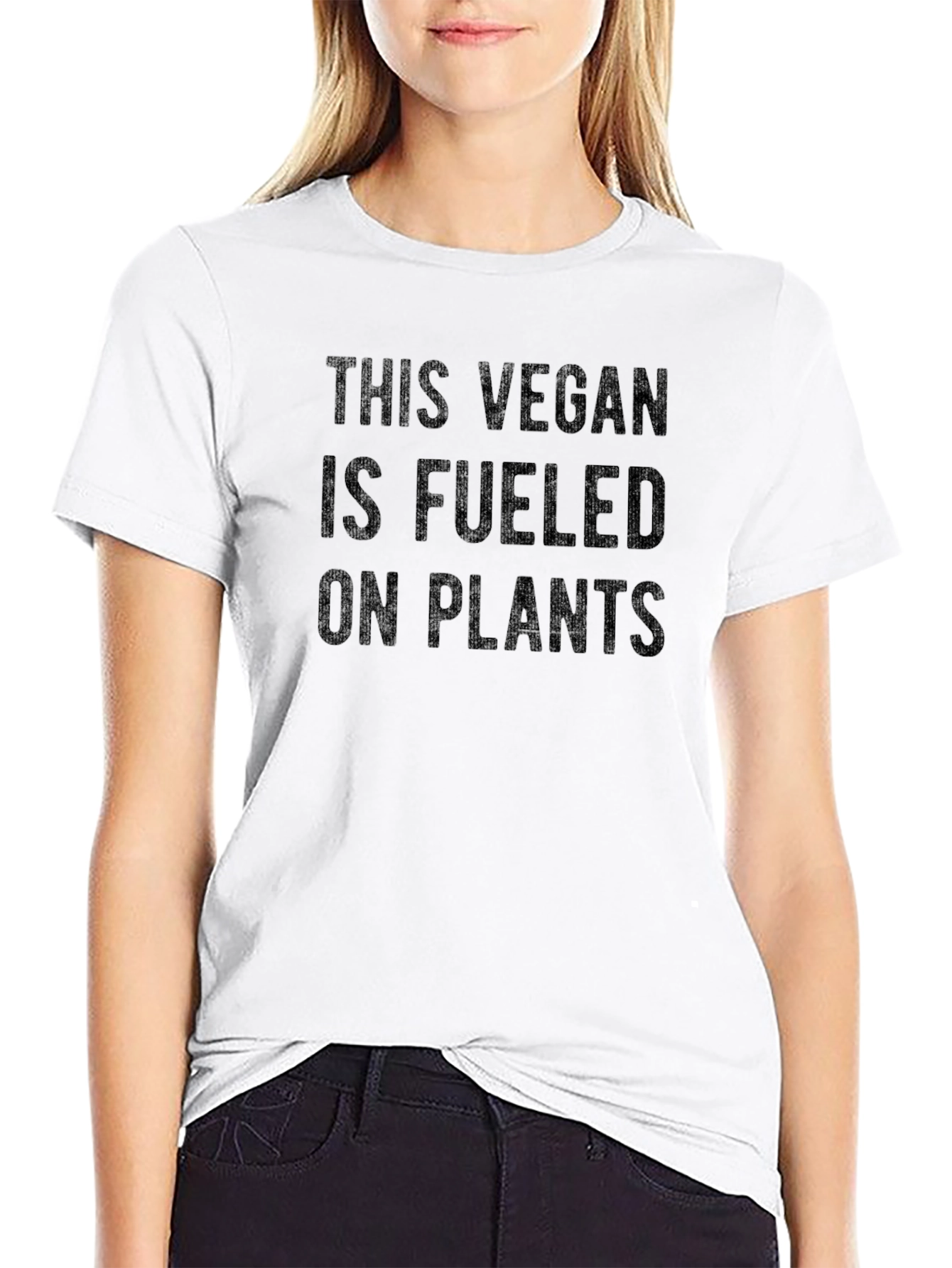 Vegan Fueled On Plants Graphic Tee