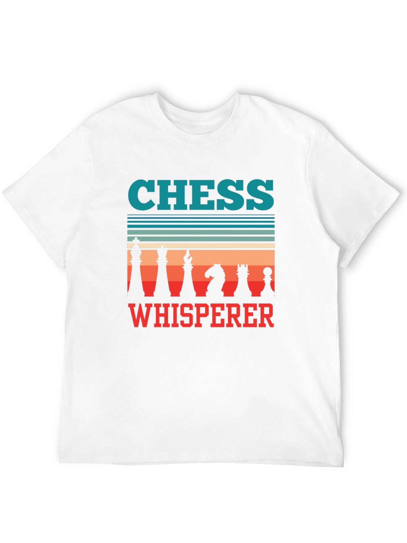 Chess Whisperer Graphic Tee - Unisex Black T-Shirt