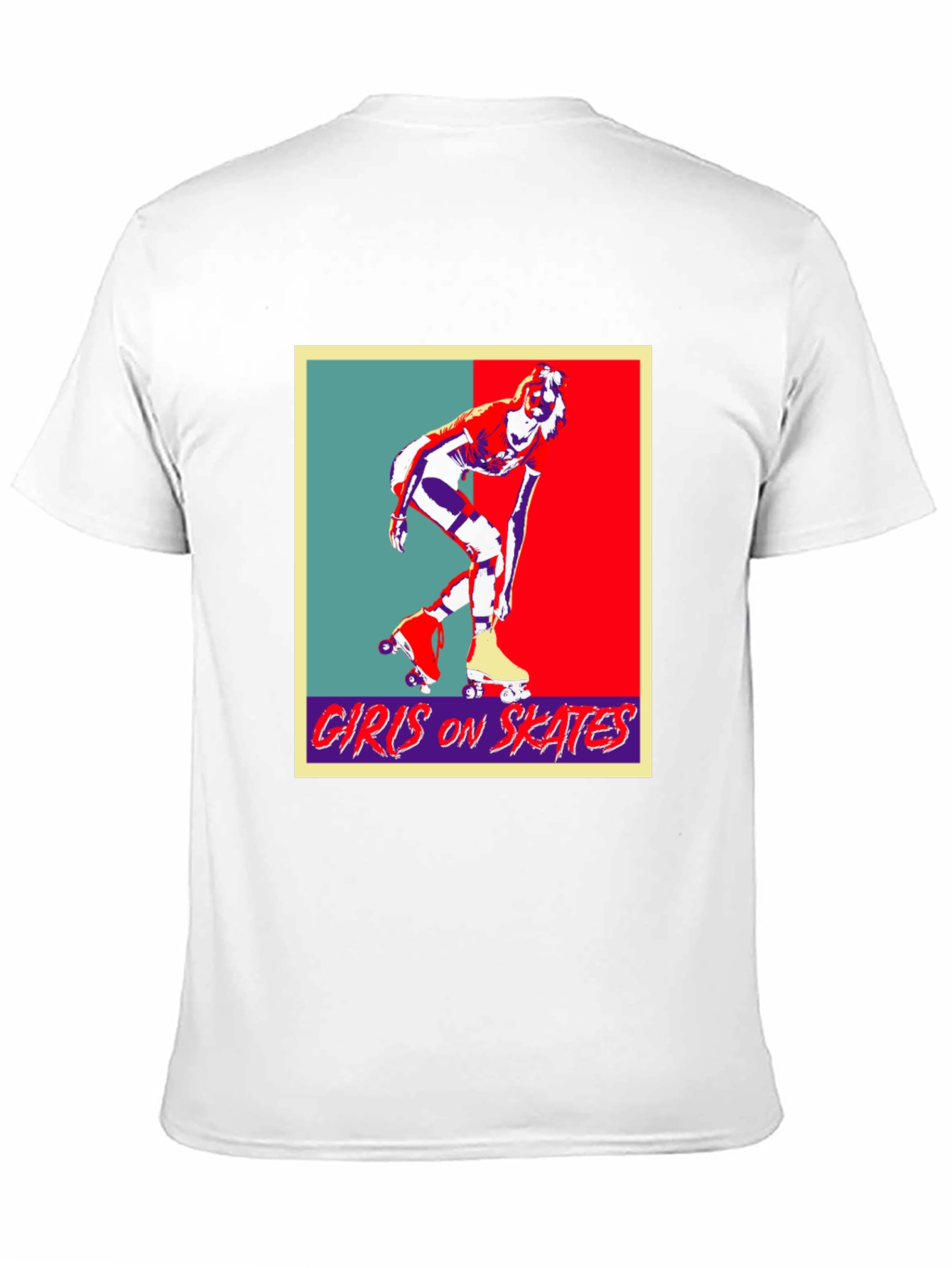 Retro Girls on Skates Graphic Tee