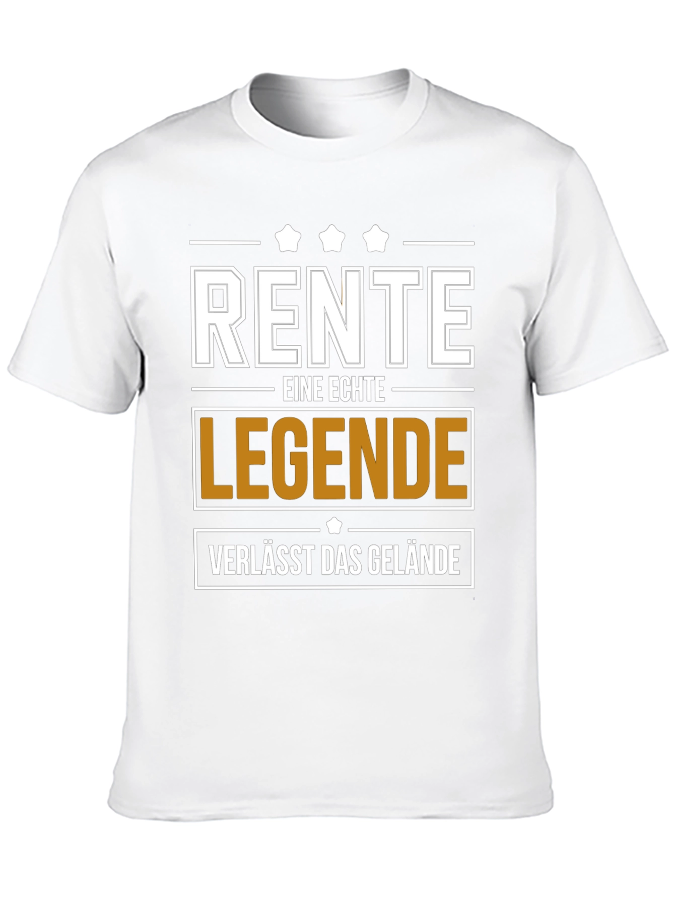 Retirement Legend T-Shirt - German Rente Eine Echte Legende