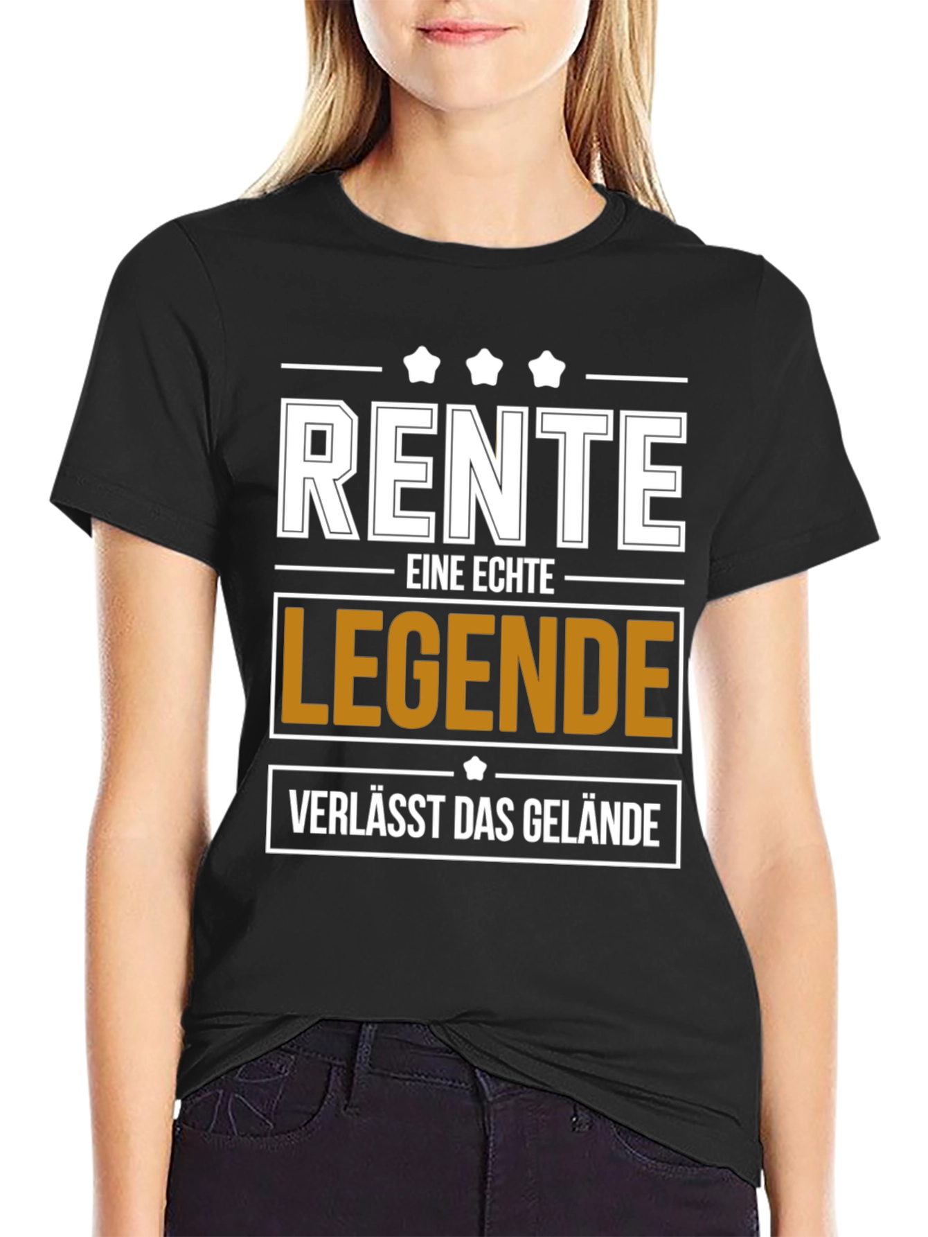 Retirement Legend T-Shirt - German Rente Eine Echte Legende