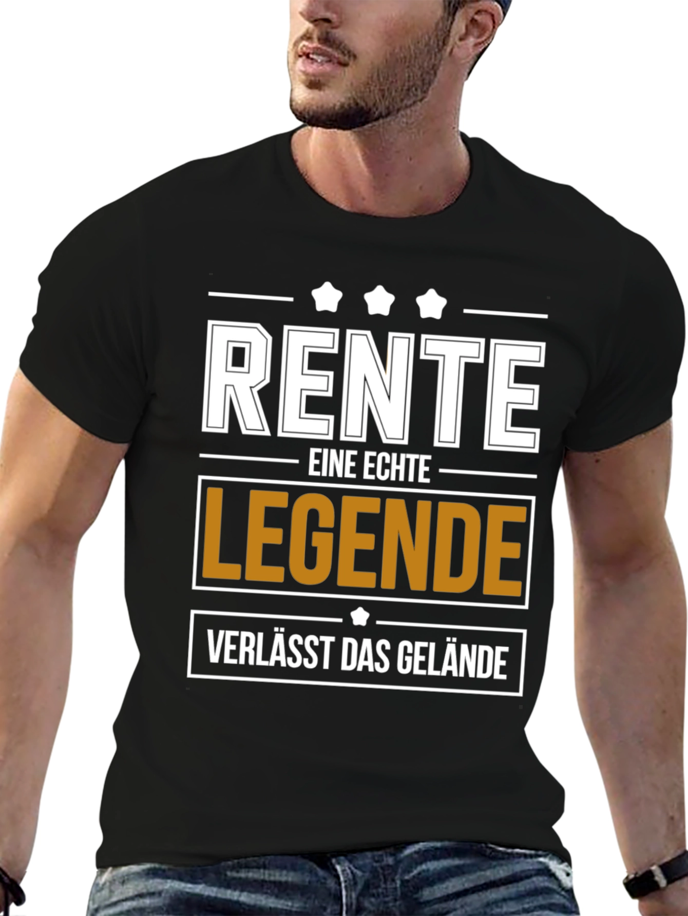 Retirement Legend T-Shirt - German Rente Eine Echte Legende
