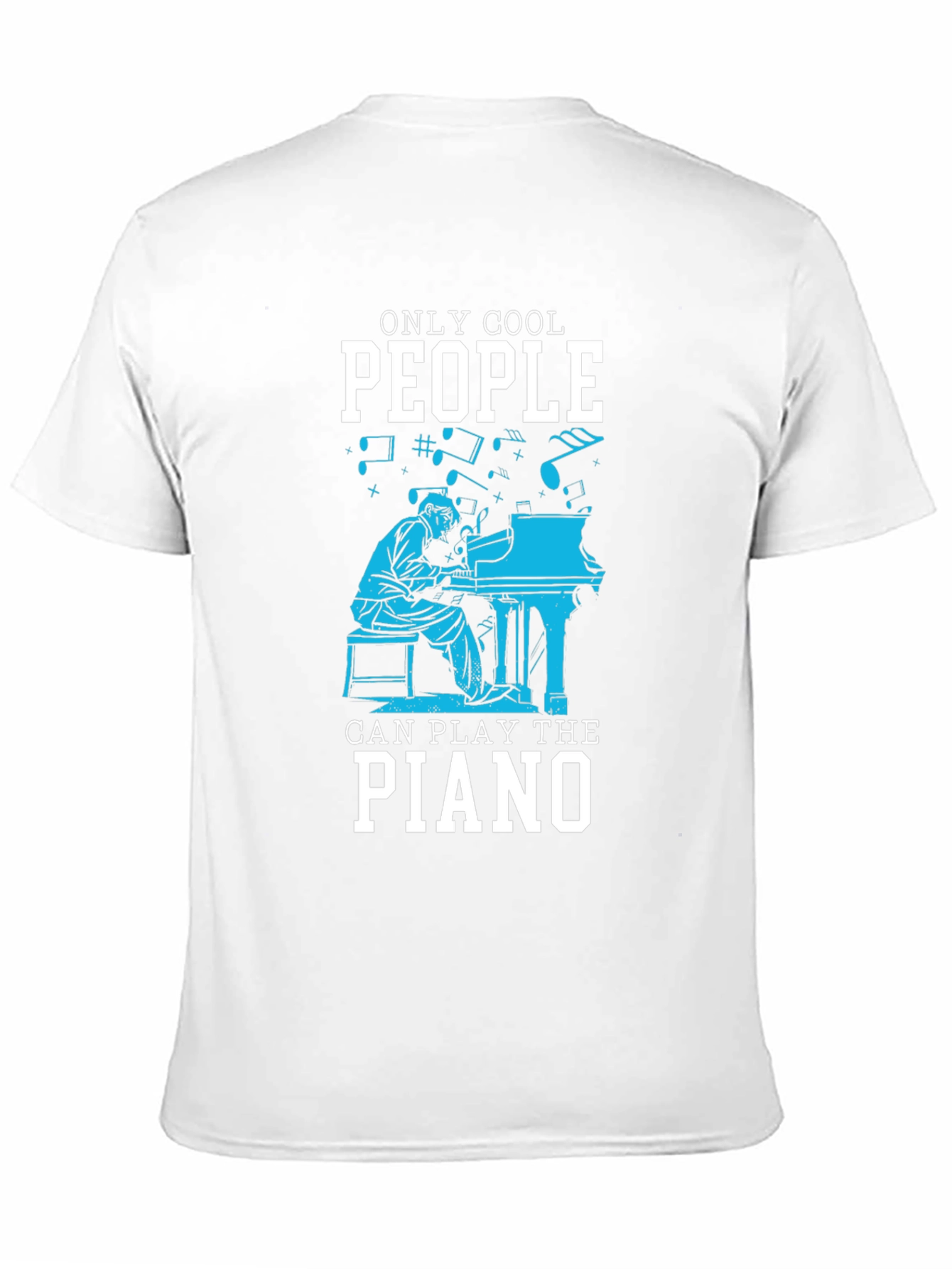 Cool Piano Player T-Shirt - Music Lover Tee