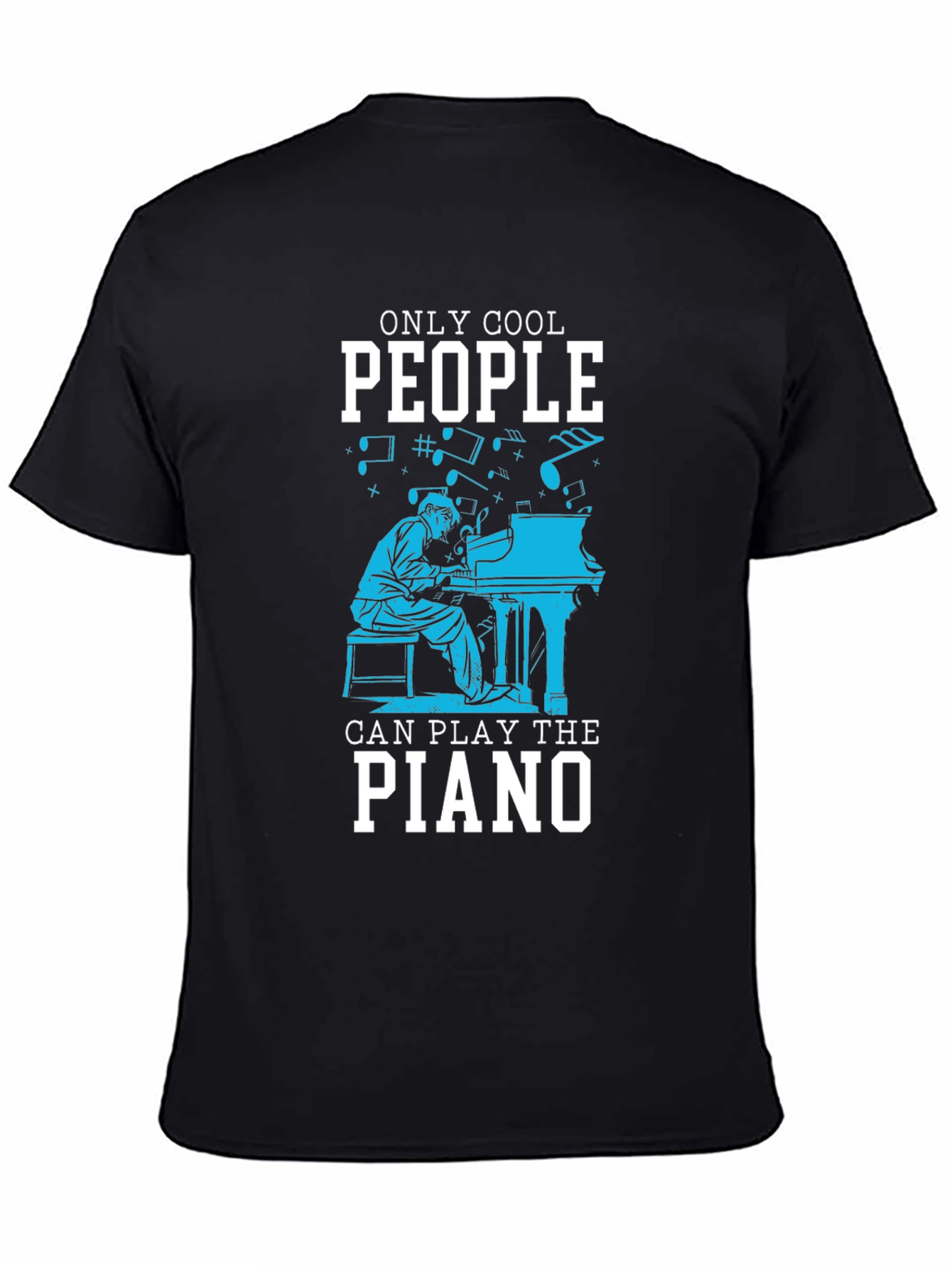 Cool Piano Player T-Shirt - Music Lover Tee