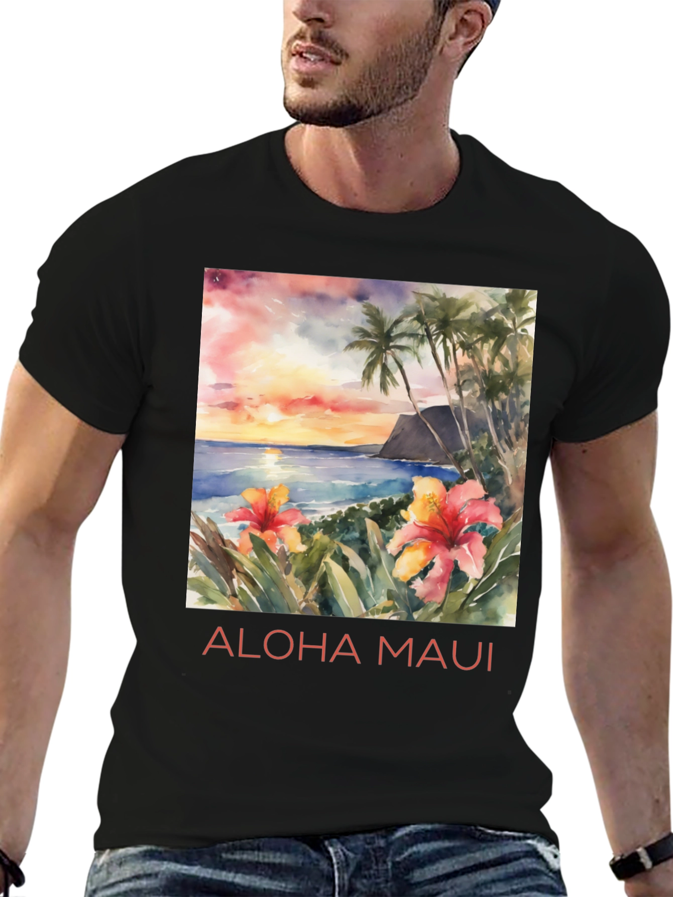 Aloha Maui Sunset T-Shirt
