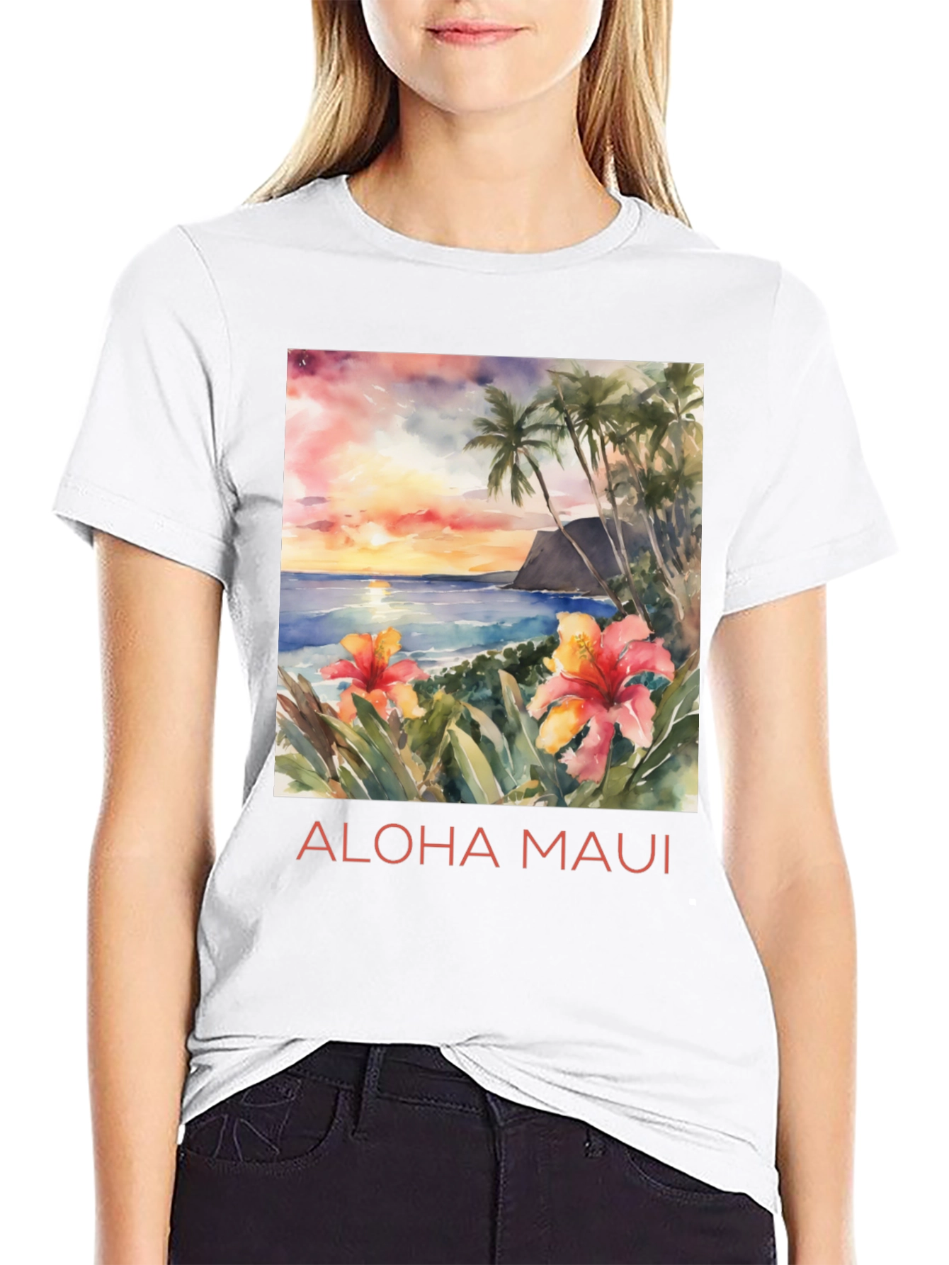 Aloha Maui Sunset T-Shirt