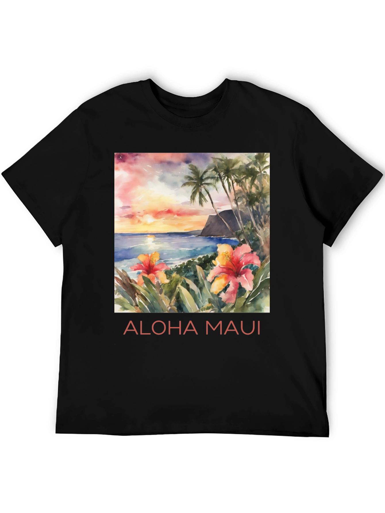 Aloha Maui Sunset T-Shirt