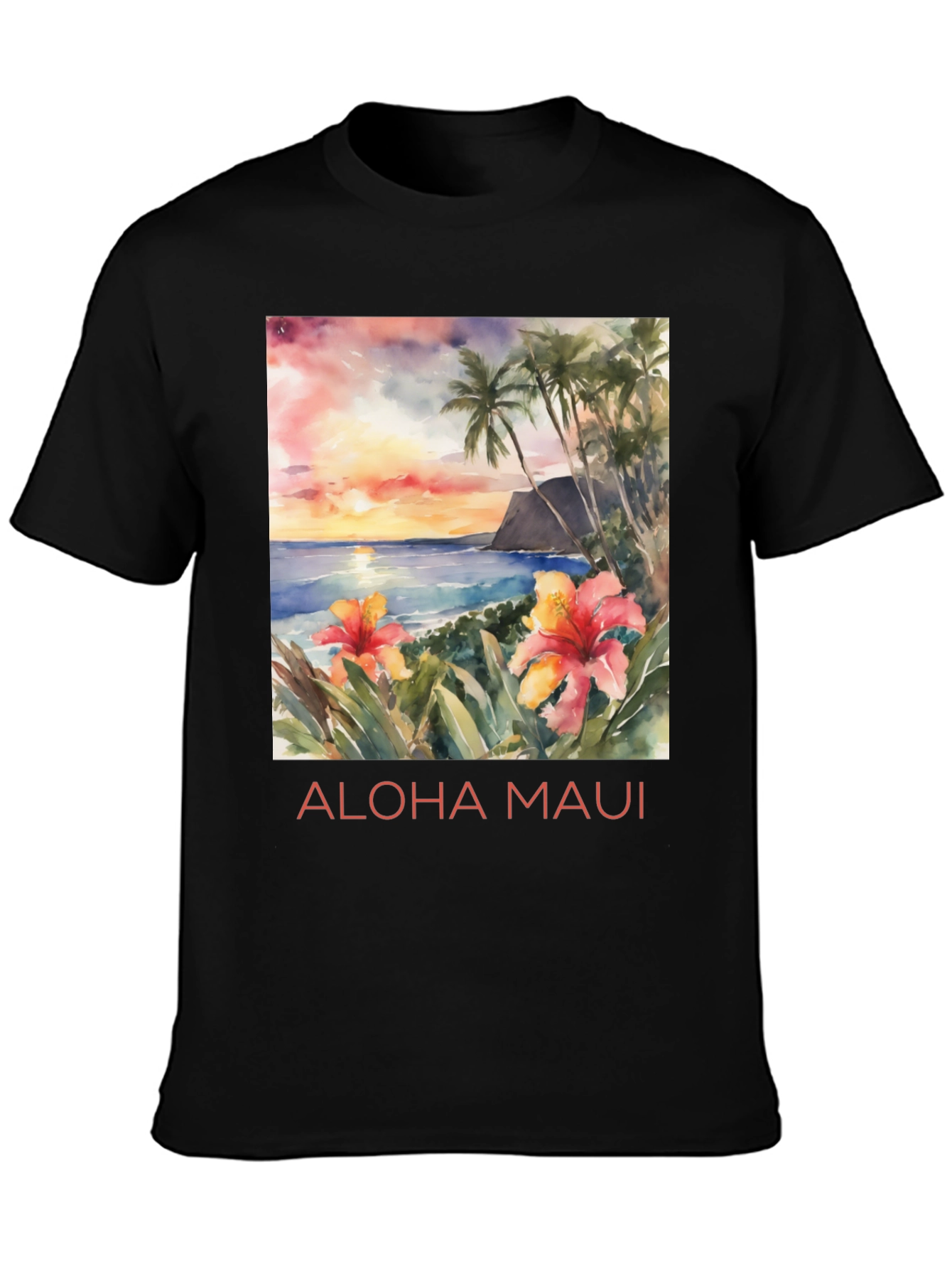 Aloha Maui Sunset T-Shirt