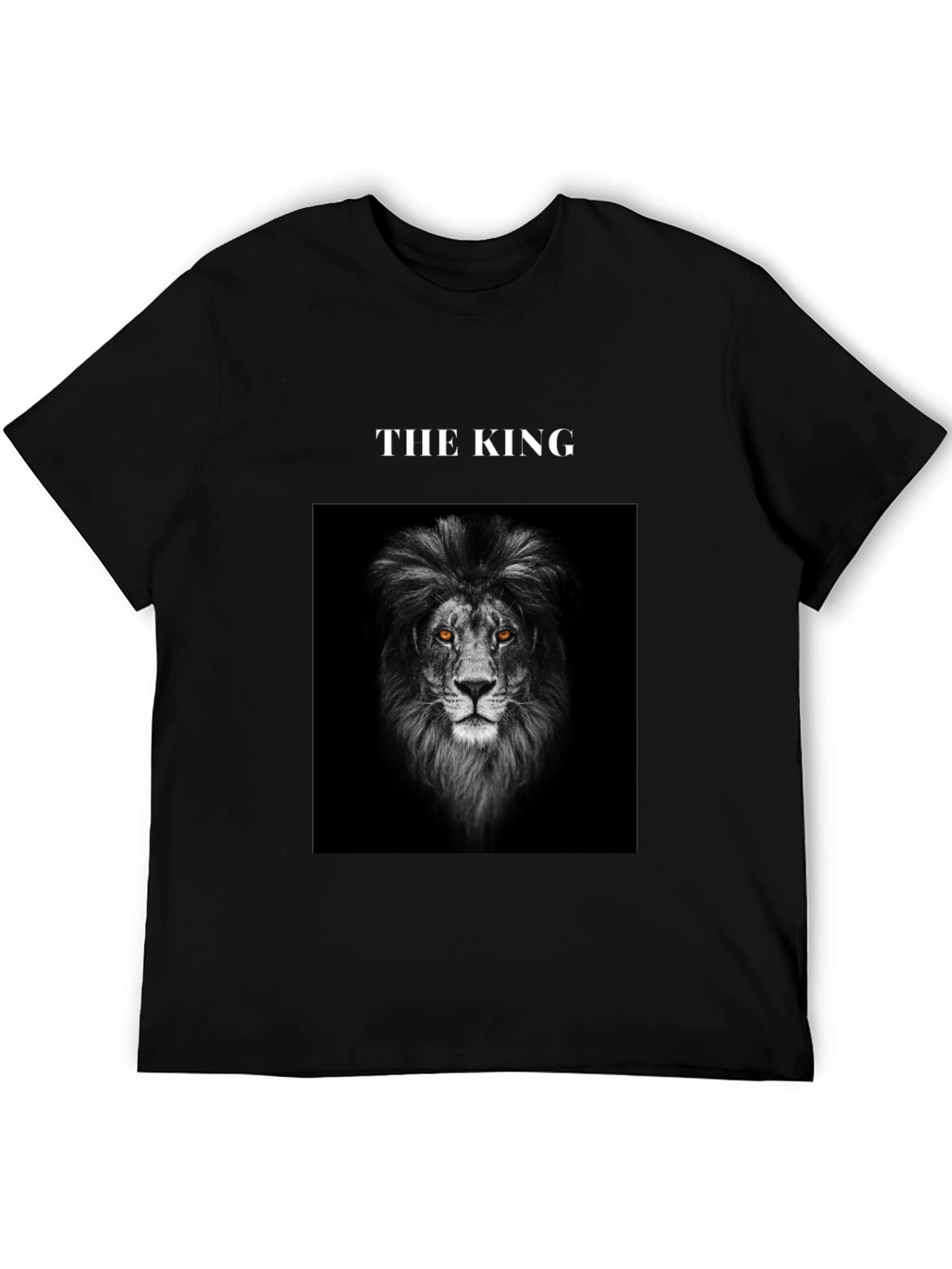 The King Lion Graphic Tee - Black