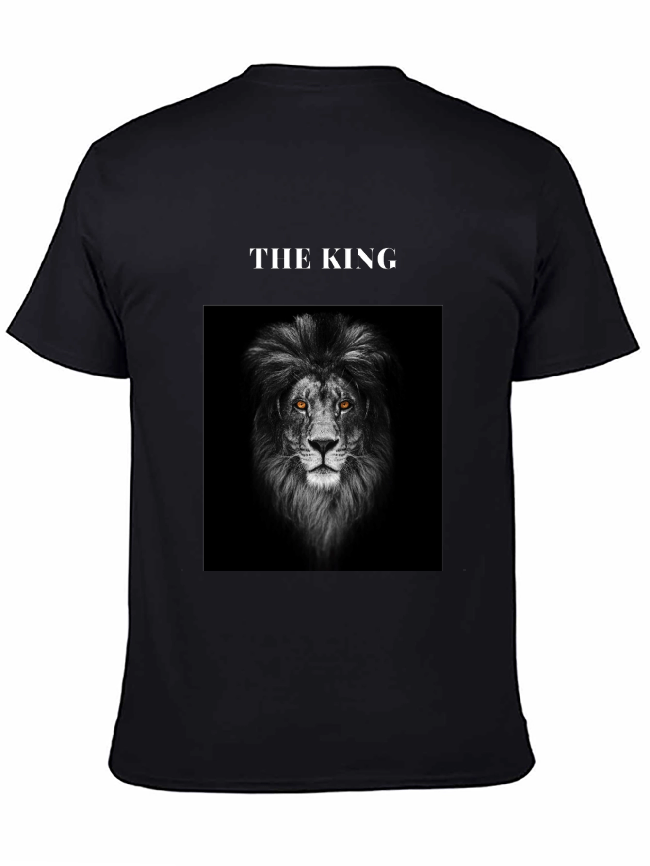 The King Lion Graphic Tee - Black
