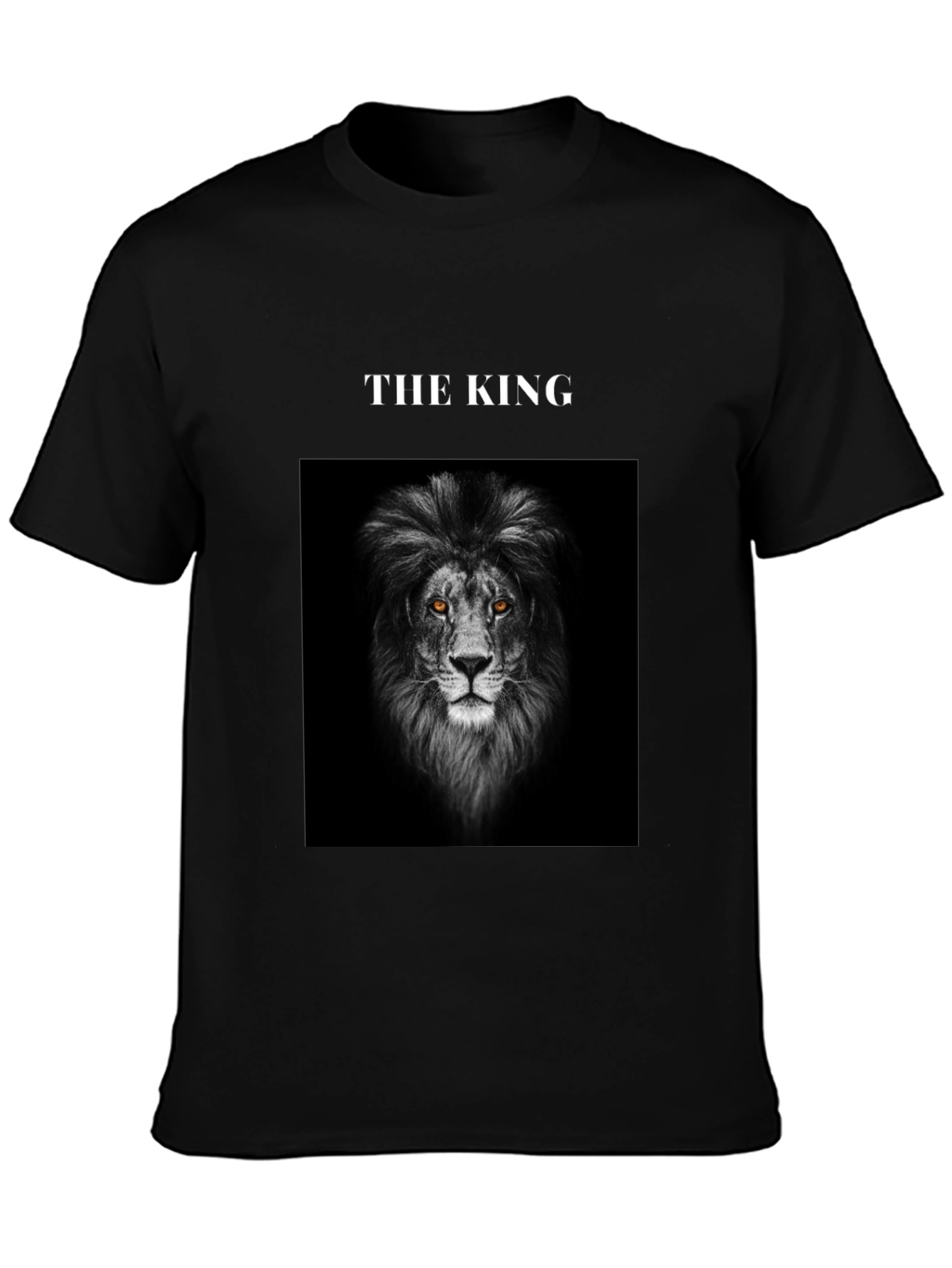 The King Lion Graphic Tee - Black