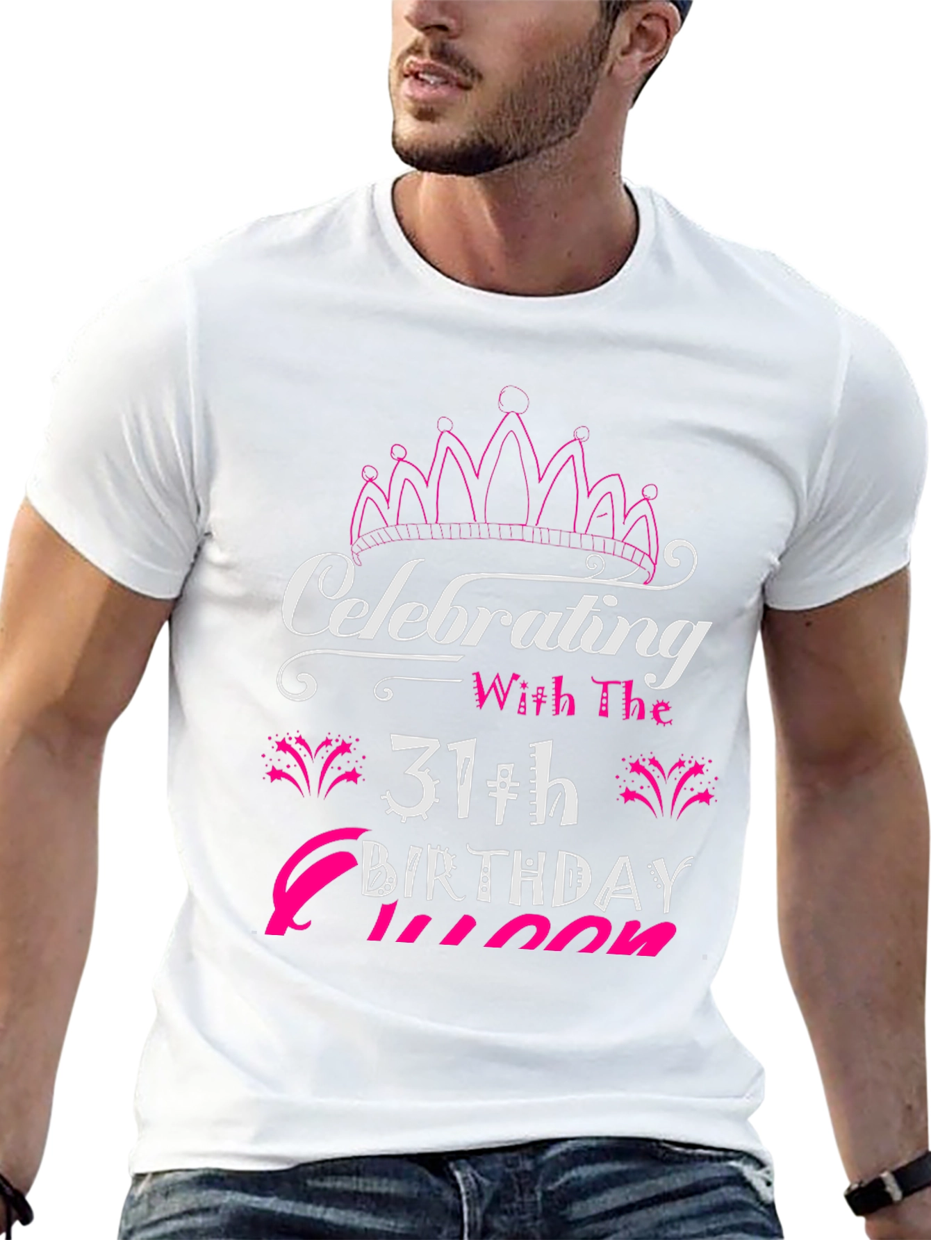 31st Birthday Queen Black T-Shirt