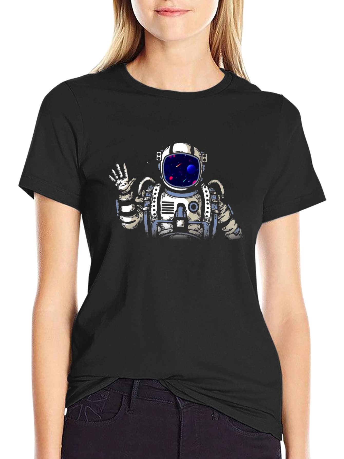 Astronaut Graphic T-Shirt - Space Adventure Tee