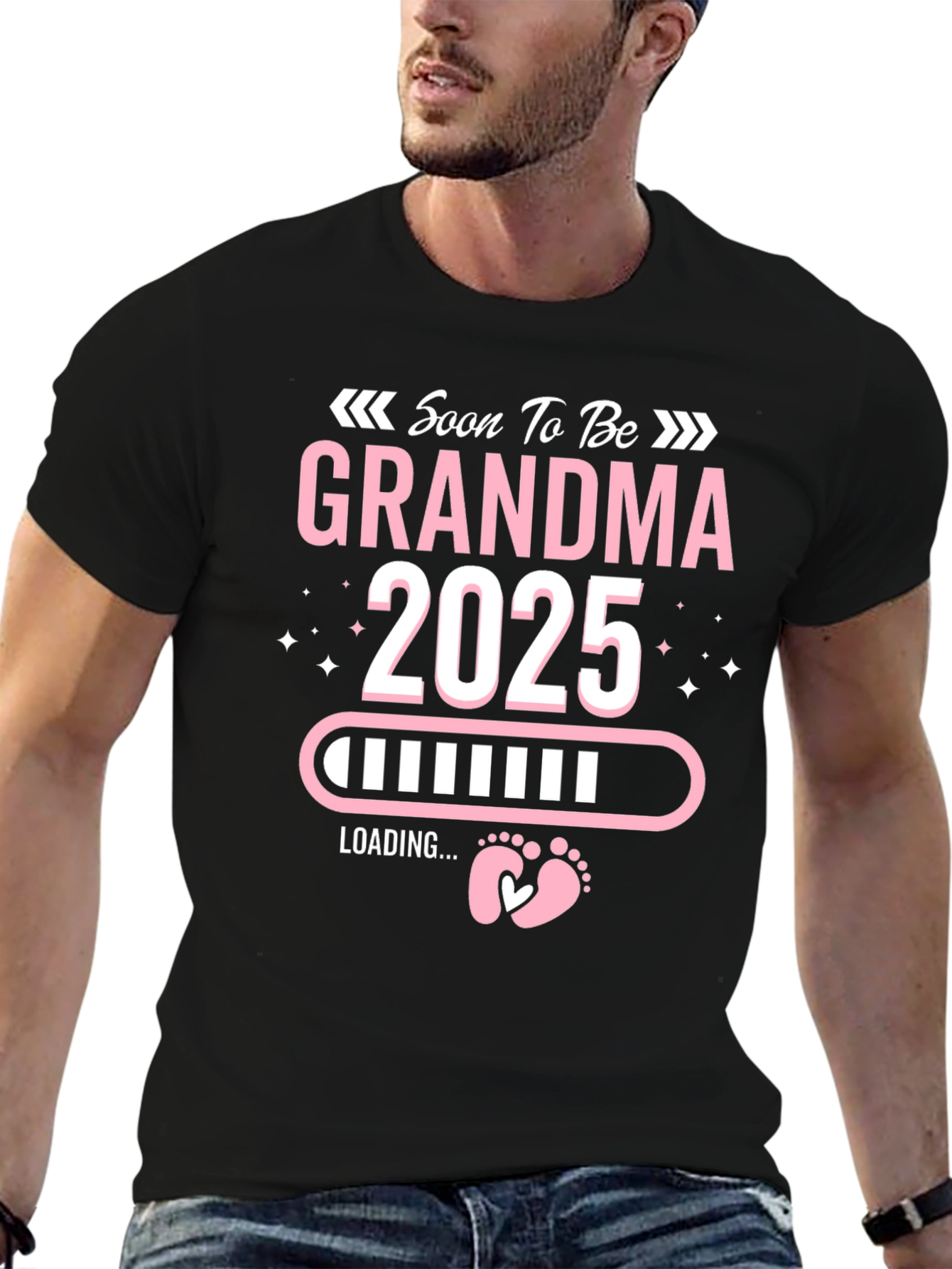 Soon to Be Grandma 2025 Loading T-Shirt