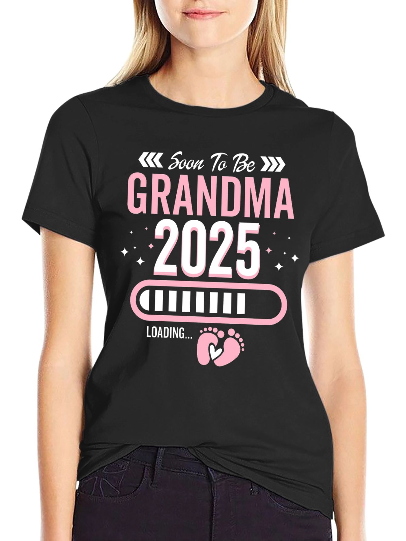 Soon to Be Grandma 2025 Loading T-Shirt