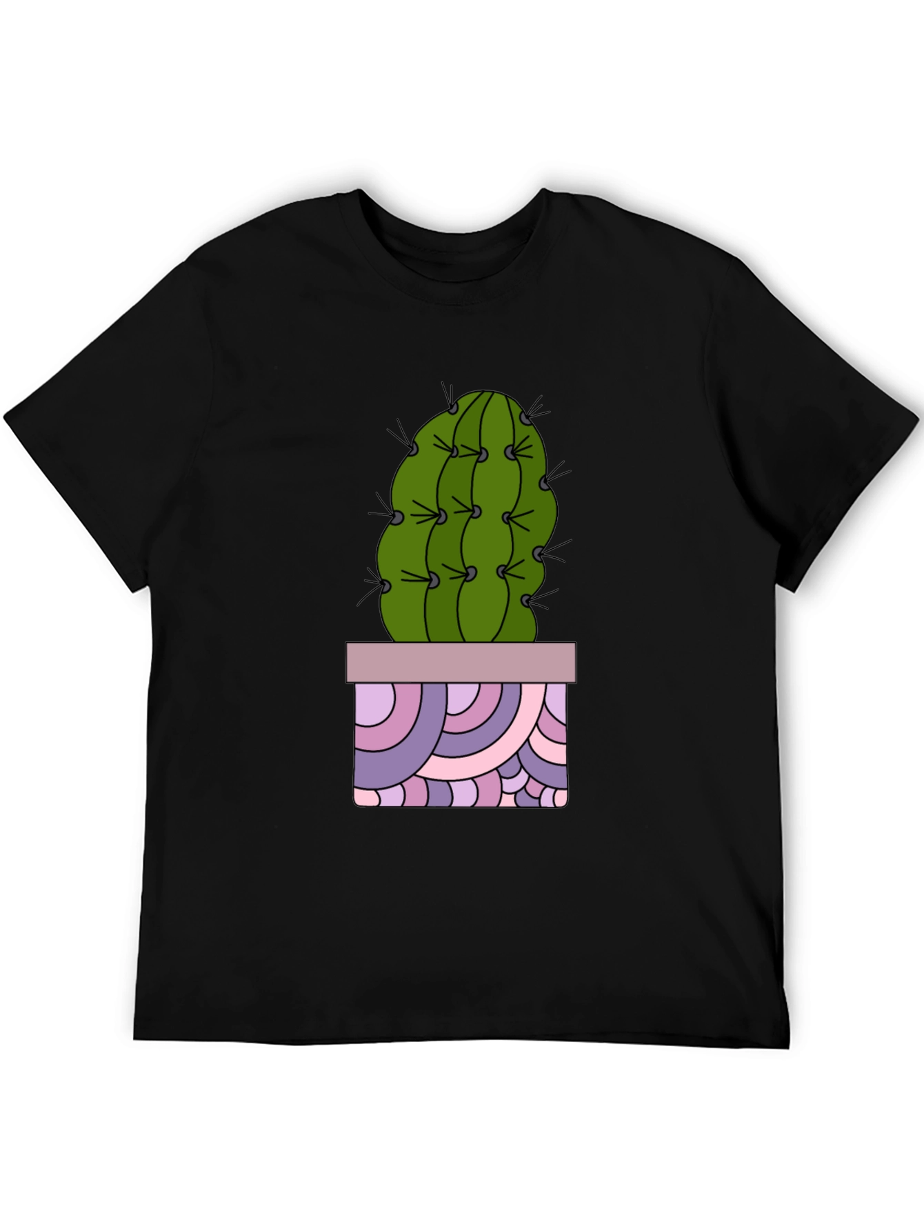 Cactus T-Shirt - Unique Potted Design