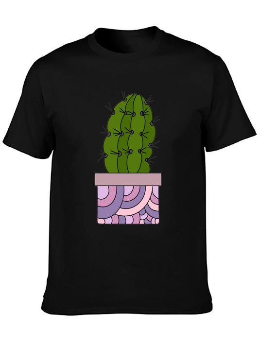 Cactus T-Shirt - Unique Potted Design