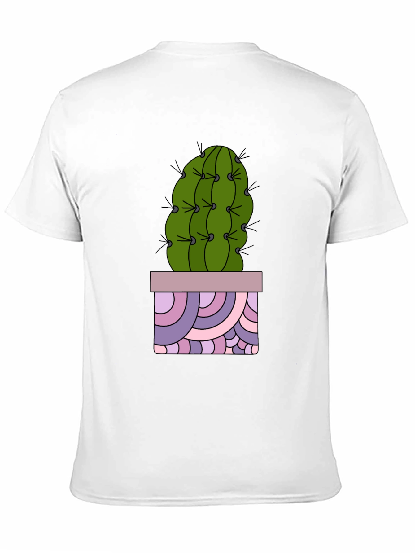 Cactus T-Shirt - Unique Potted Design