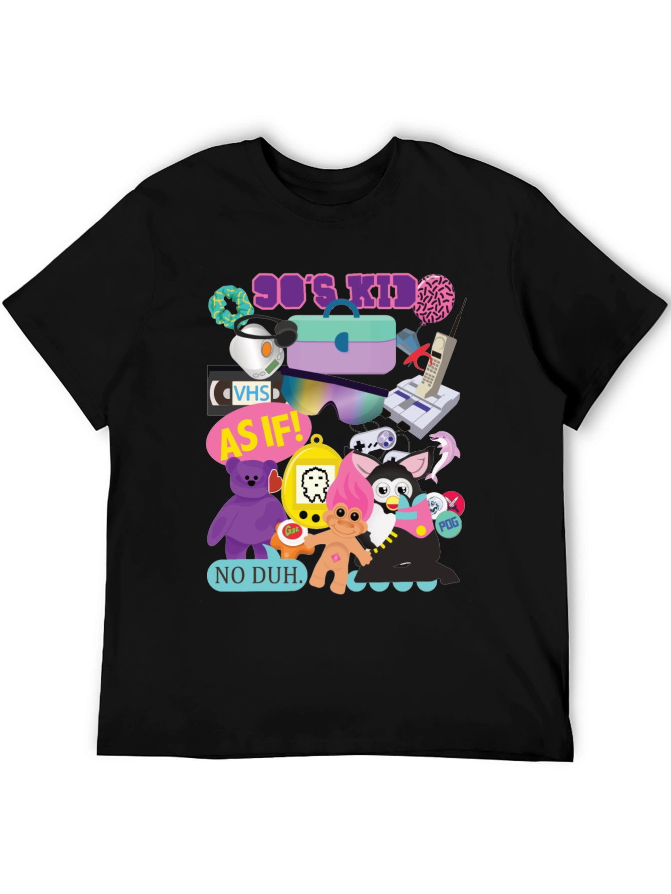 90s Kid Throwback Graphic Tee