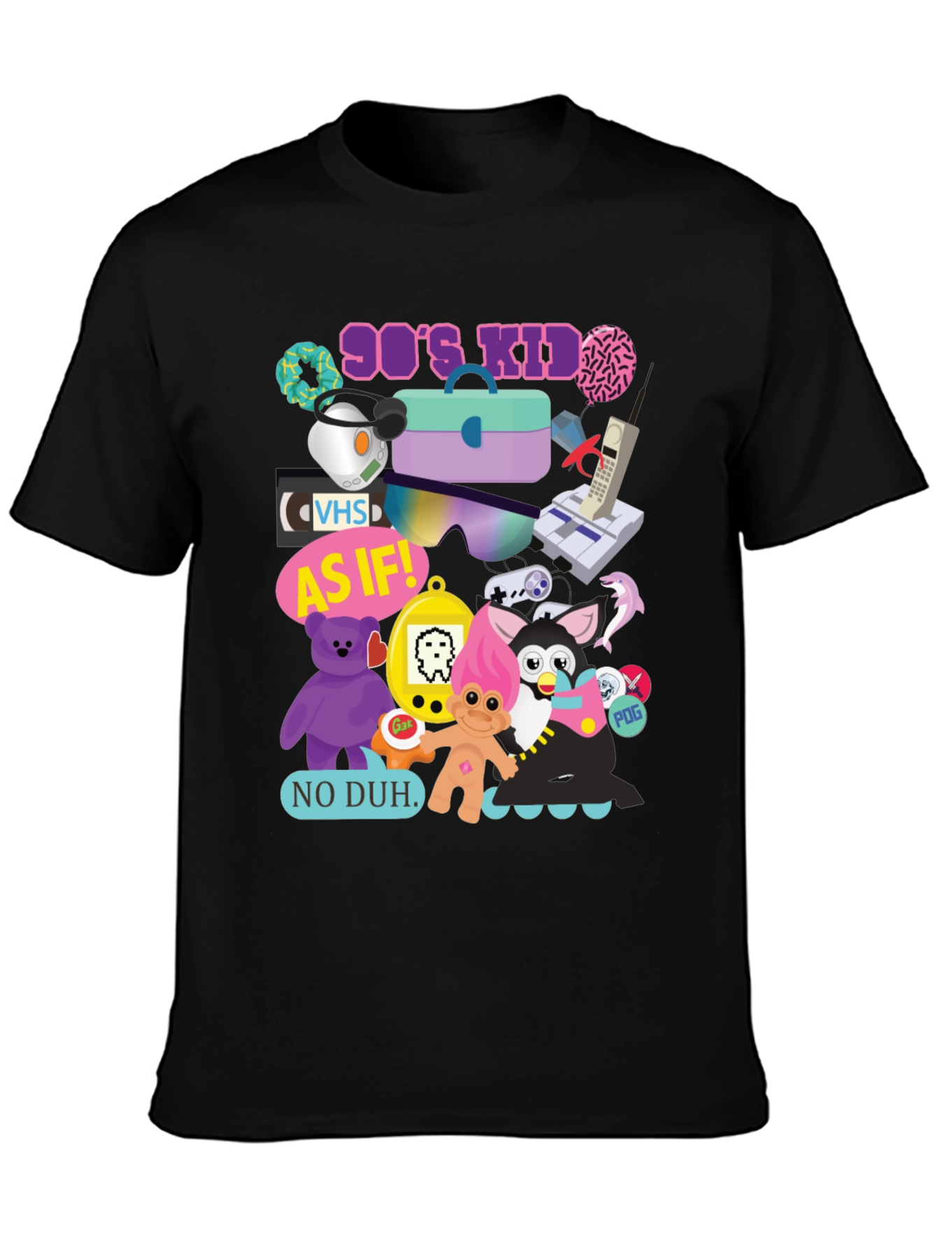 90s Kid Throwback Graphic Tee