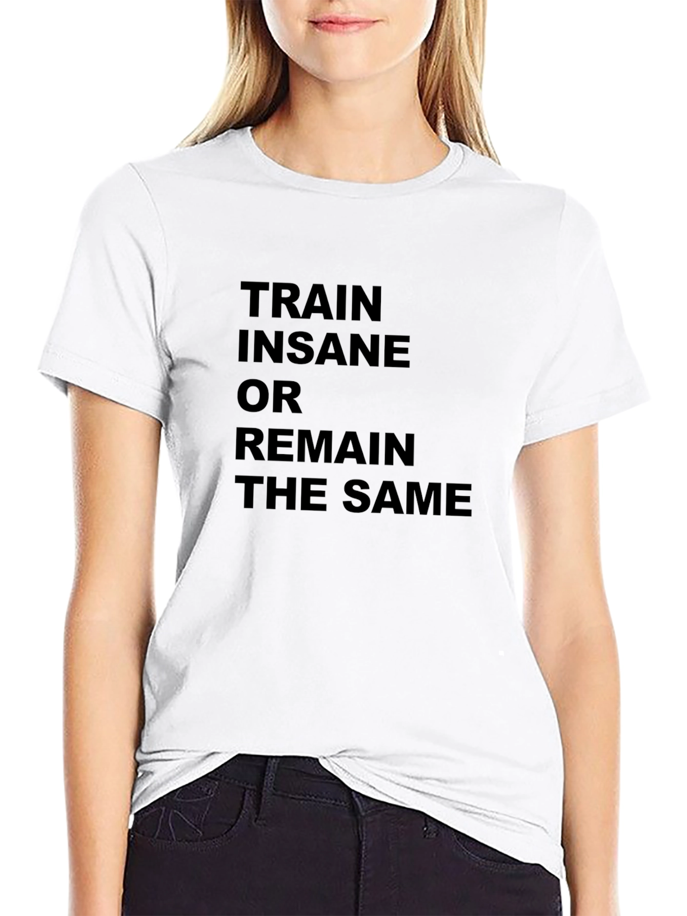 Train Insane T-Shirt - Motivational Workout Tee