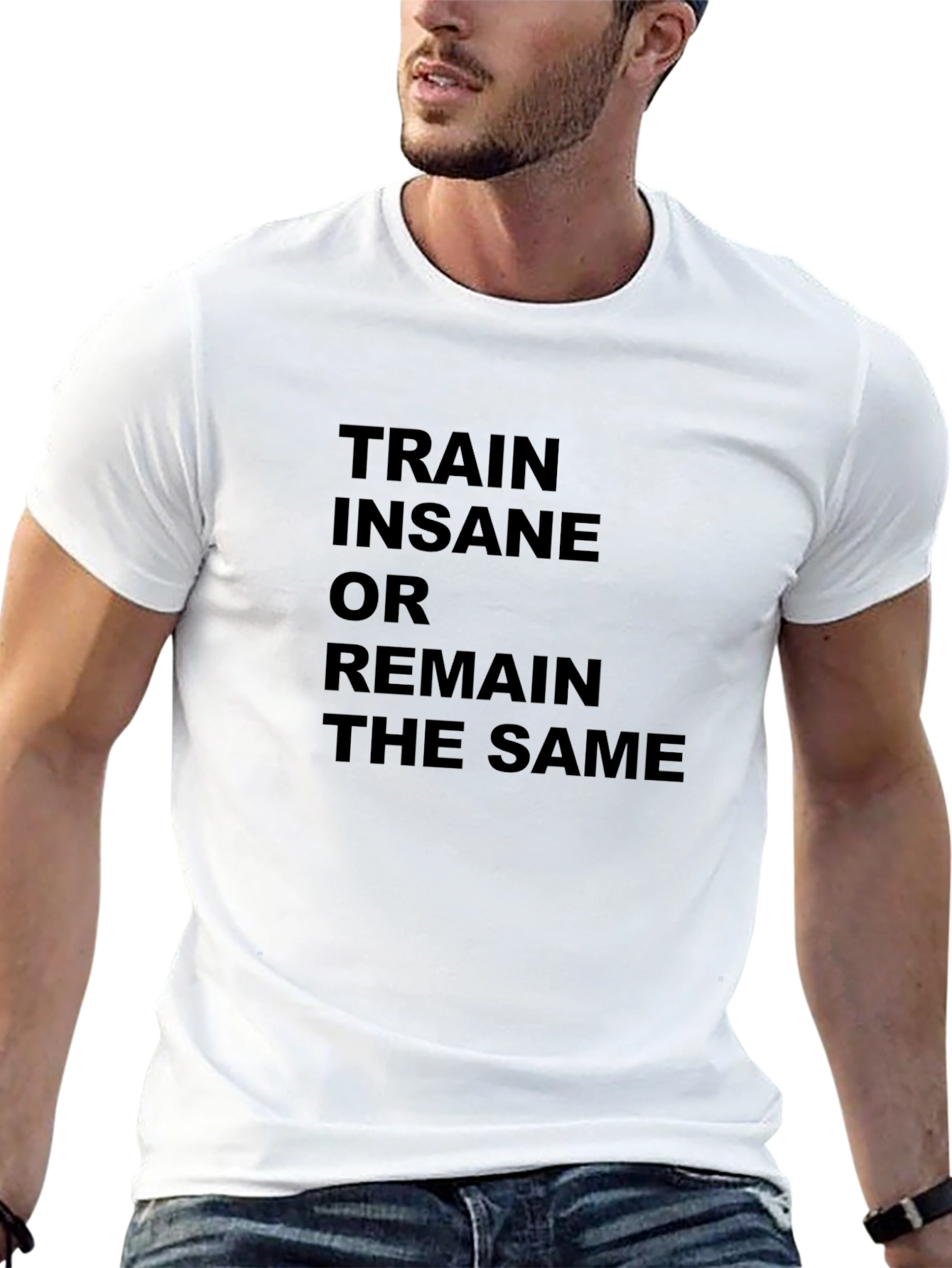 Train Insane T-Shirt - Motivational Workout Tee