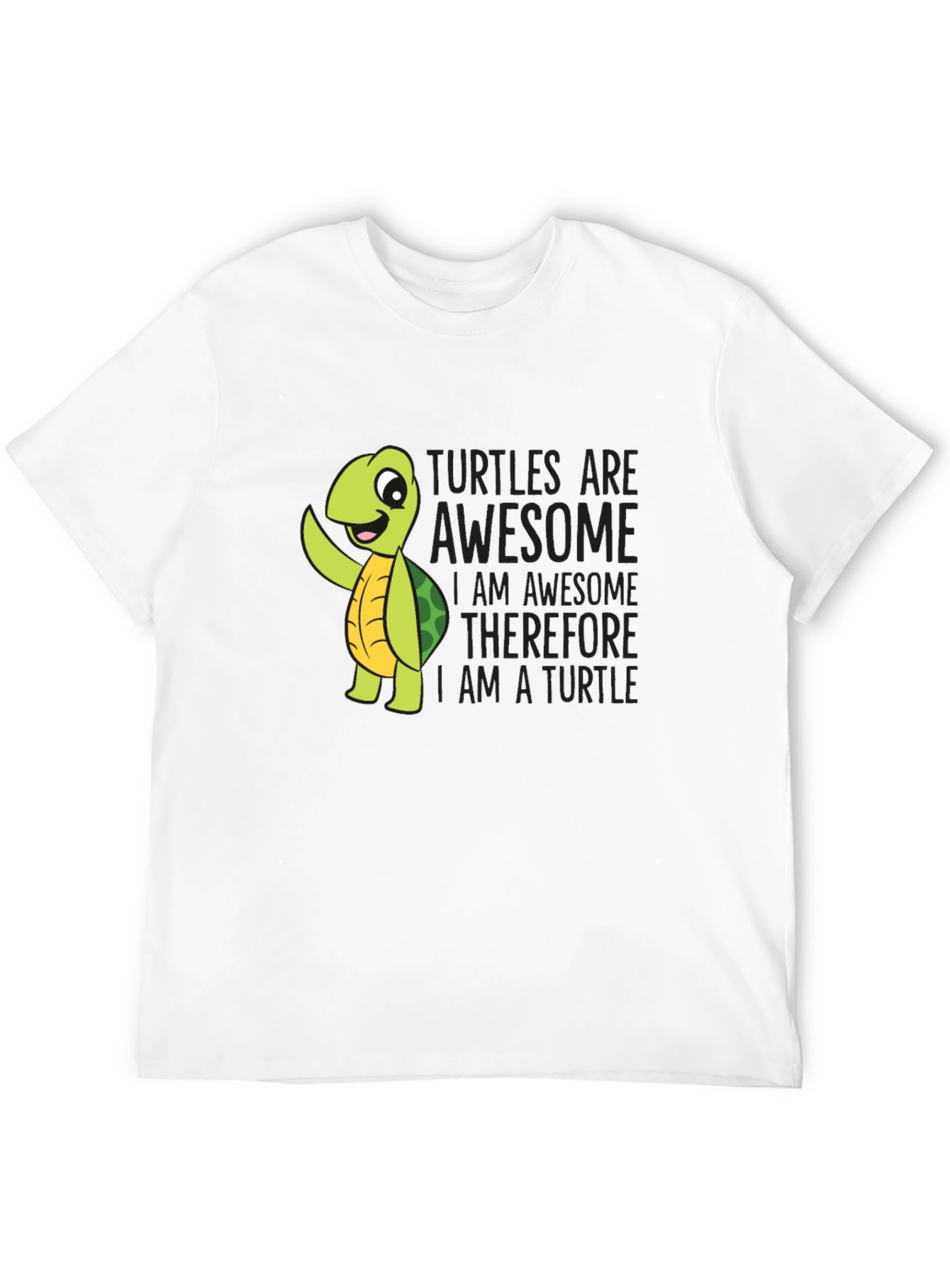 Turtles Are Awesome Graphic T-Shirt