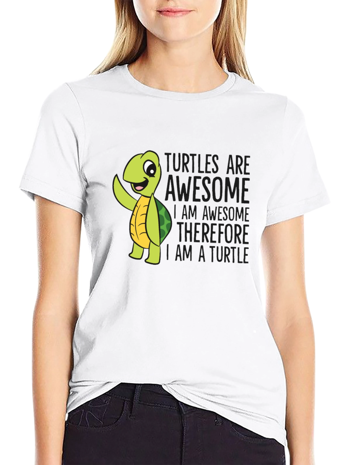 Turtles Are Awesome Graphic T-Shirt