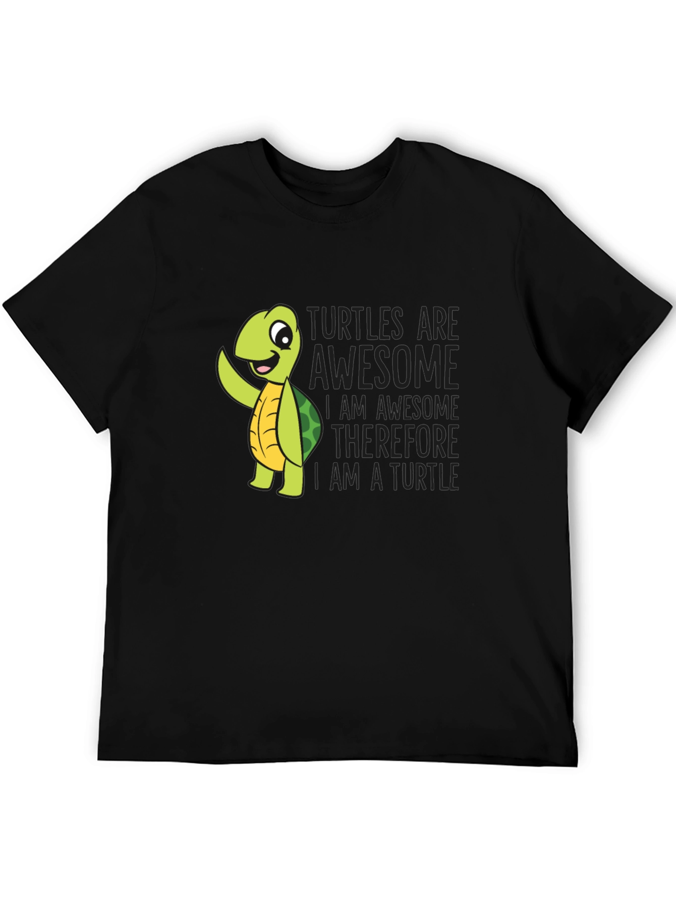 Turtles Are Awesome Graphic T-Shirt