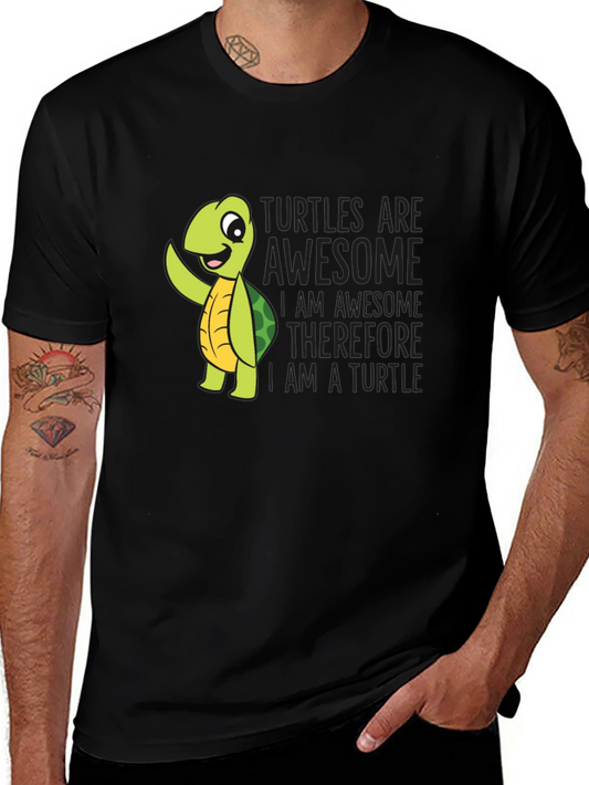 Turtles Are Awesome Graphic T-Shirt
