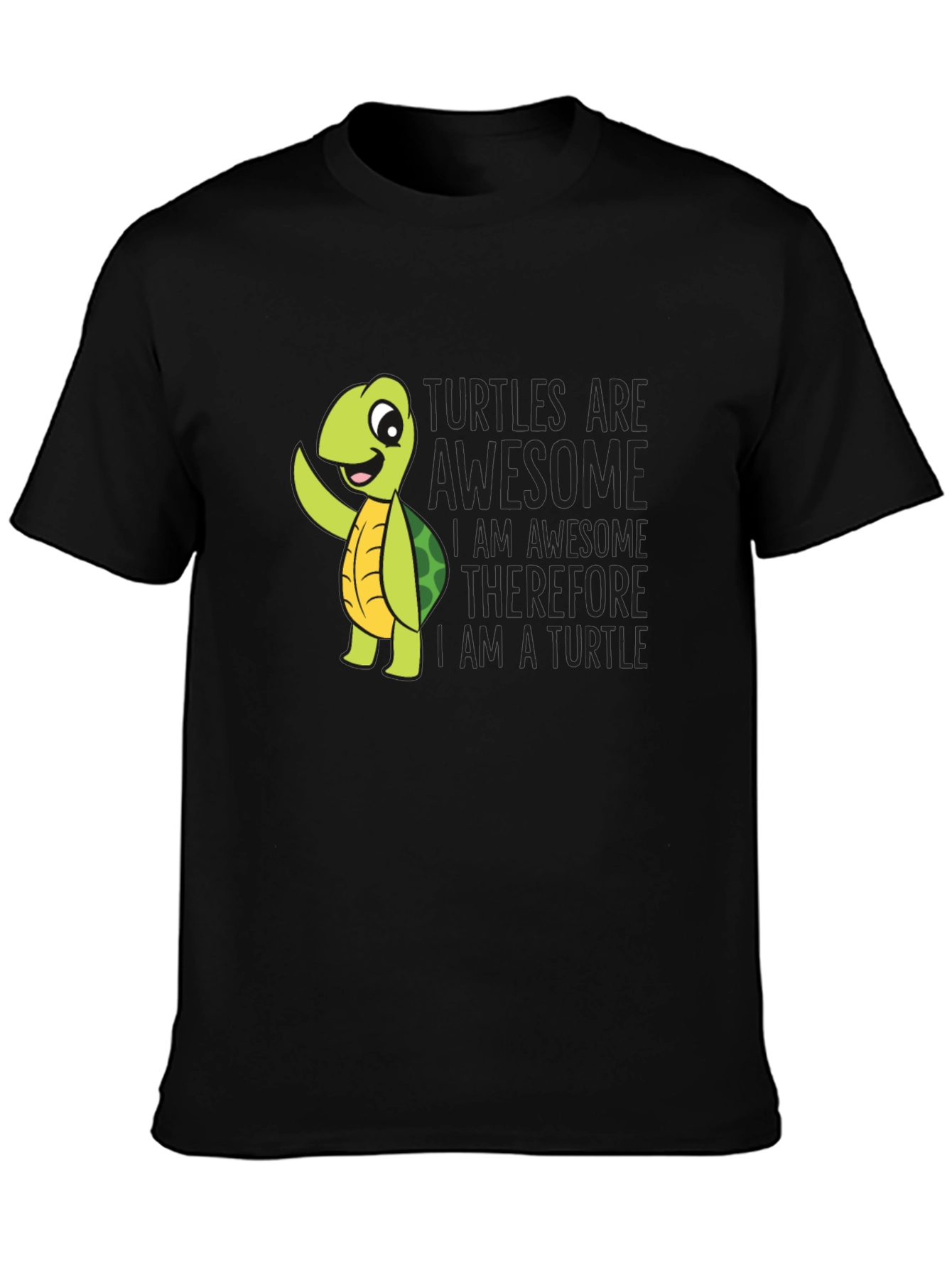Turtles Are Awesome Graphic T-Shirt