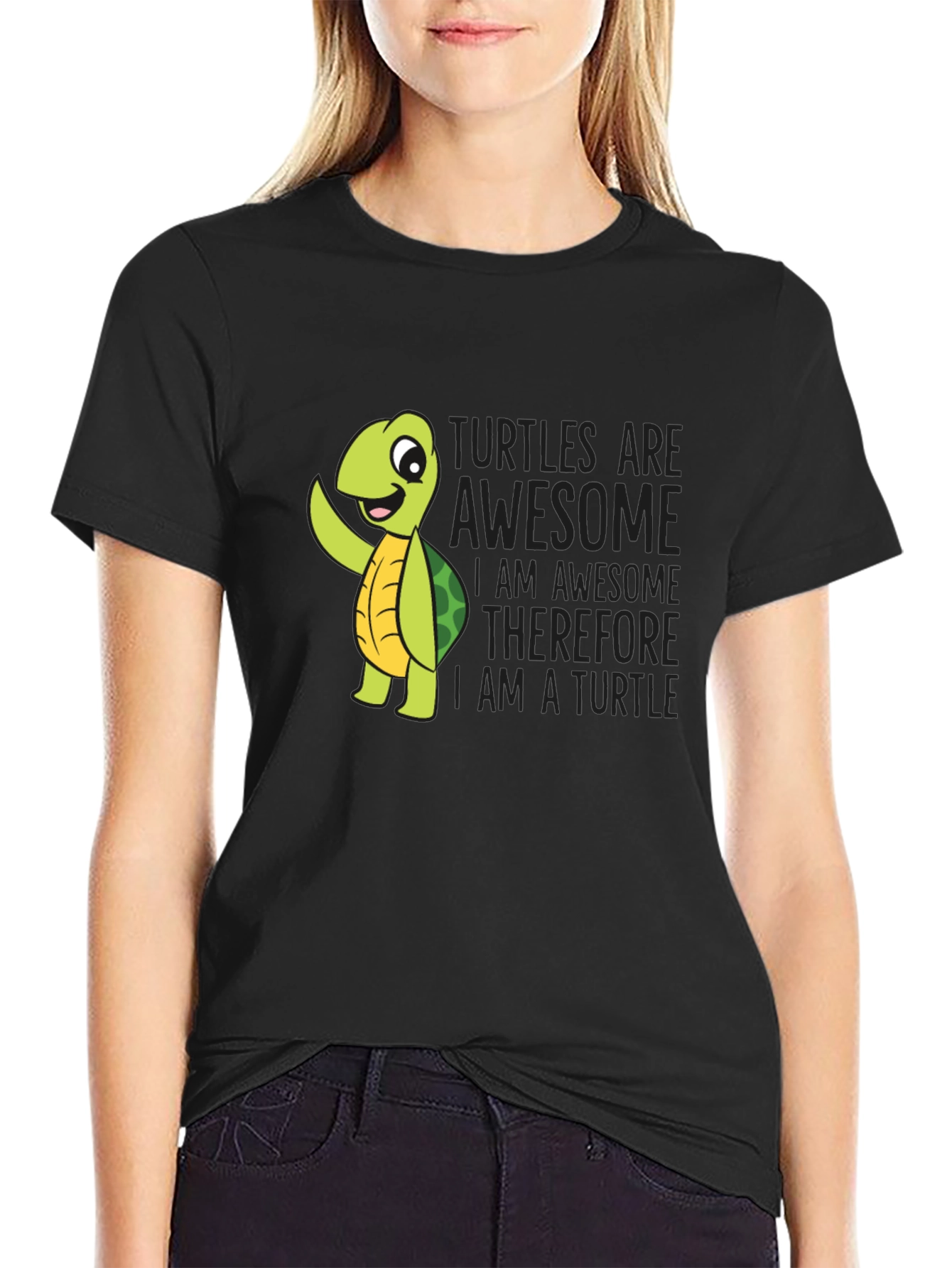 Turtles Are Awesome Graphic T-Shirt