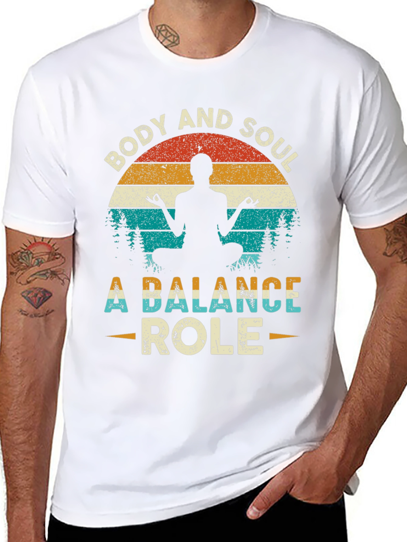 Body and Soul Balance Role T-Shirt