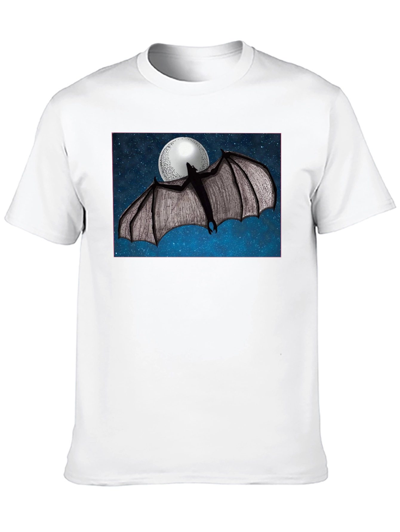 Bat & Moon Graphic Tee