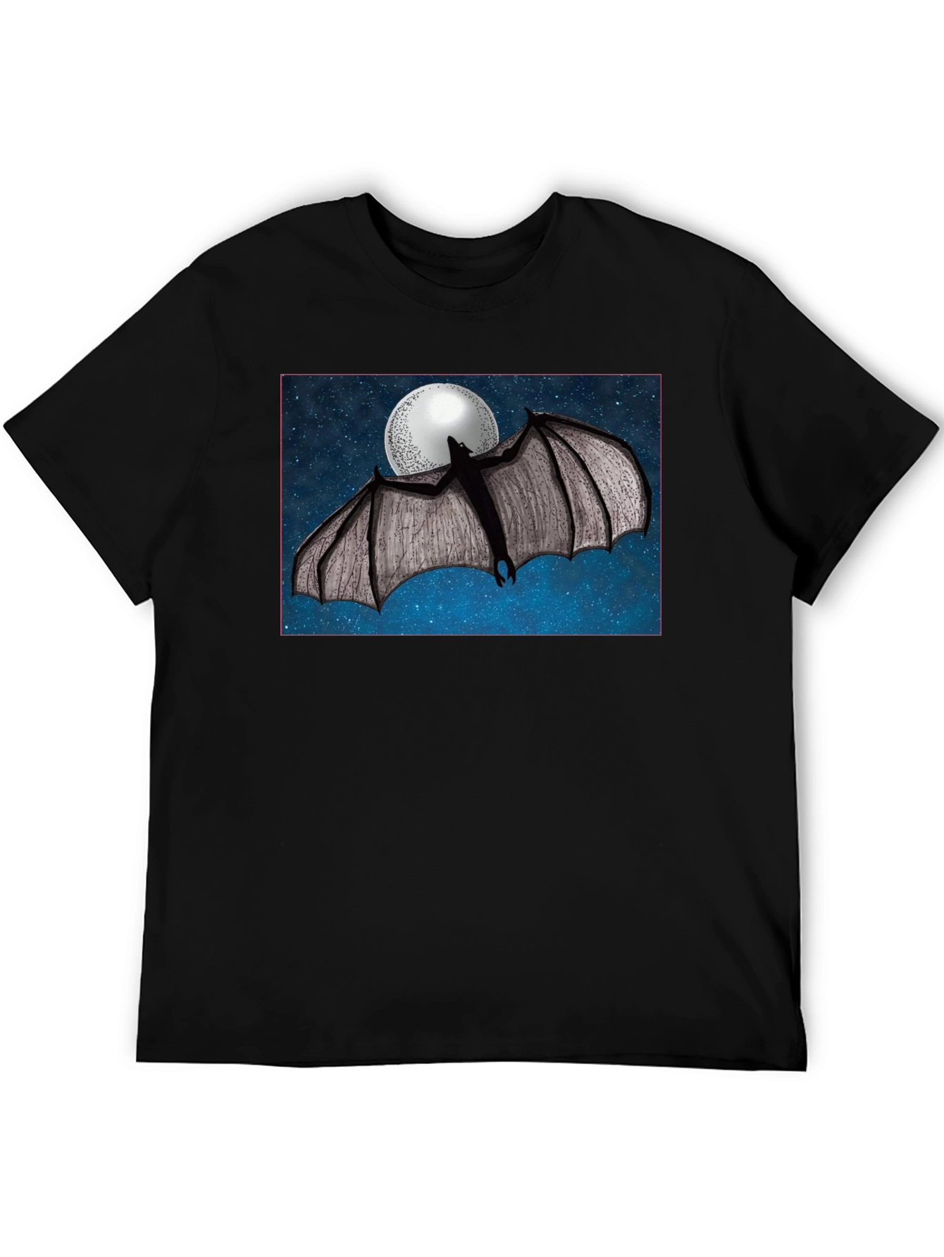 Bat & Moon Graphic Tee