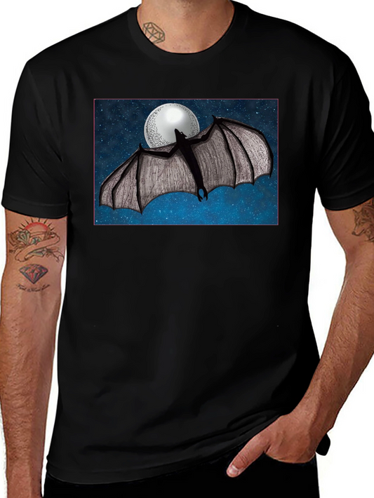 Bat & Moon Graphic Tee