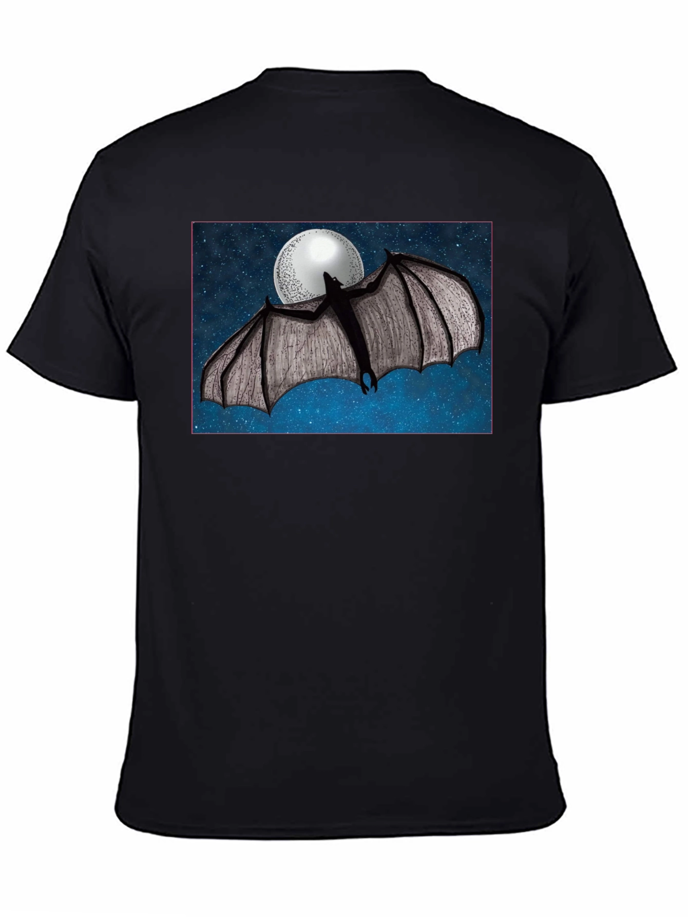 Bat & Moon Graphic Tee