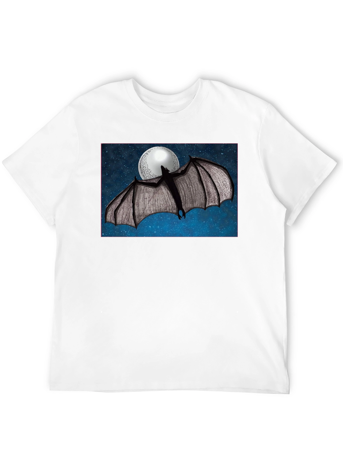 Bat & Moon Graphic Tee