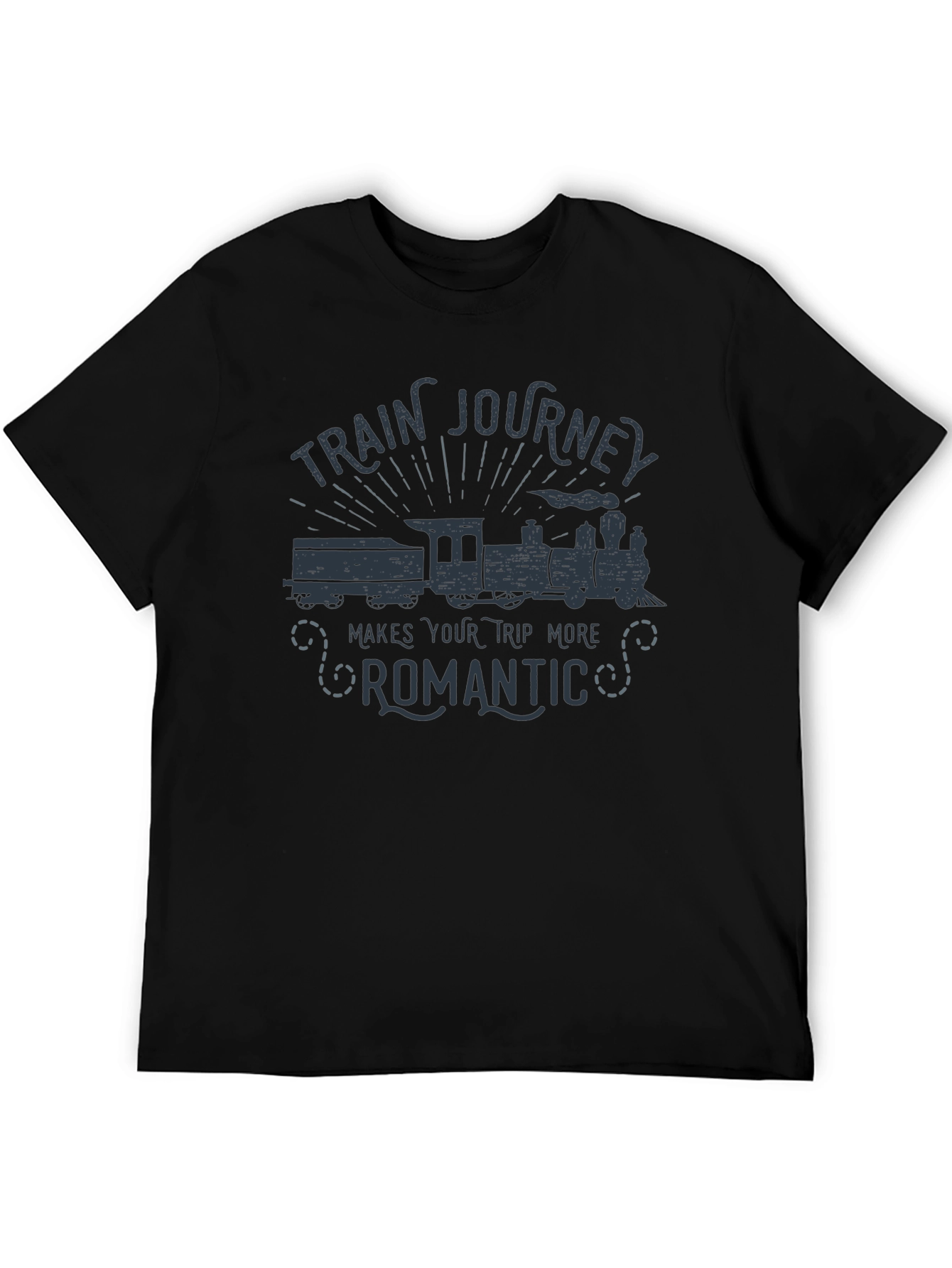 Train Journey Romantic Trip T-Shirt