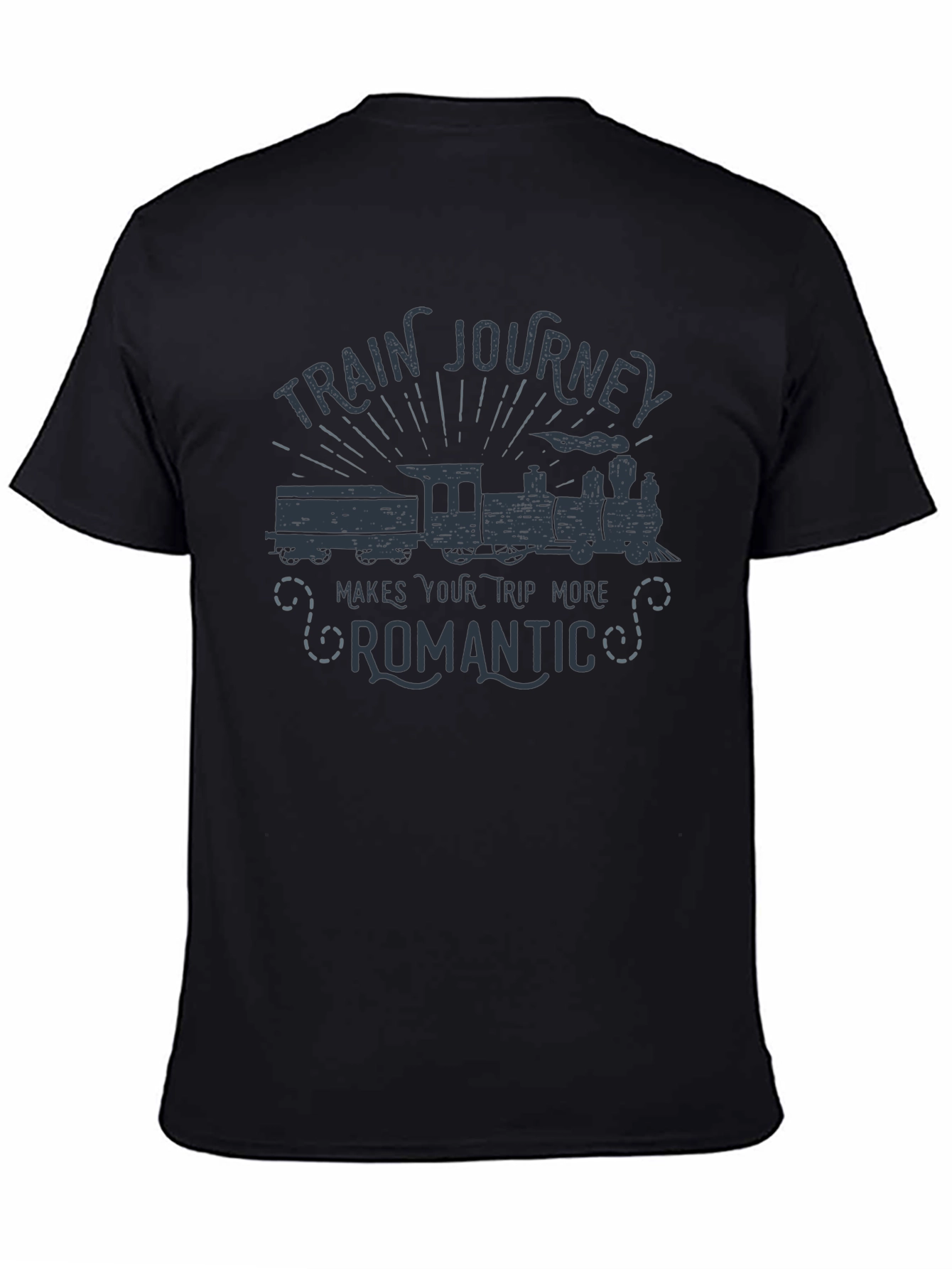 Train Journey Romantic Trip T-Shirt