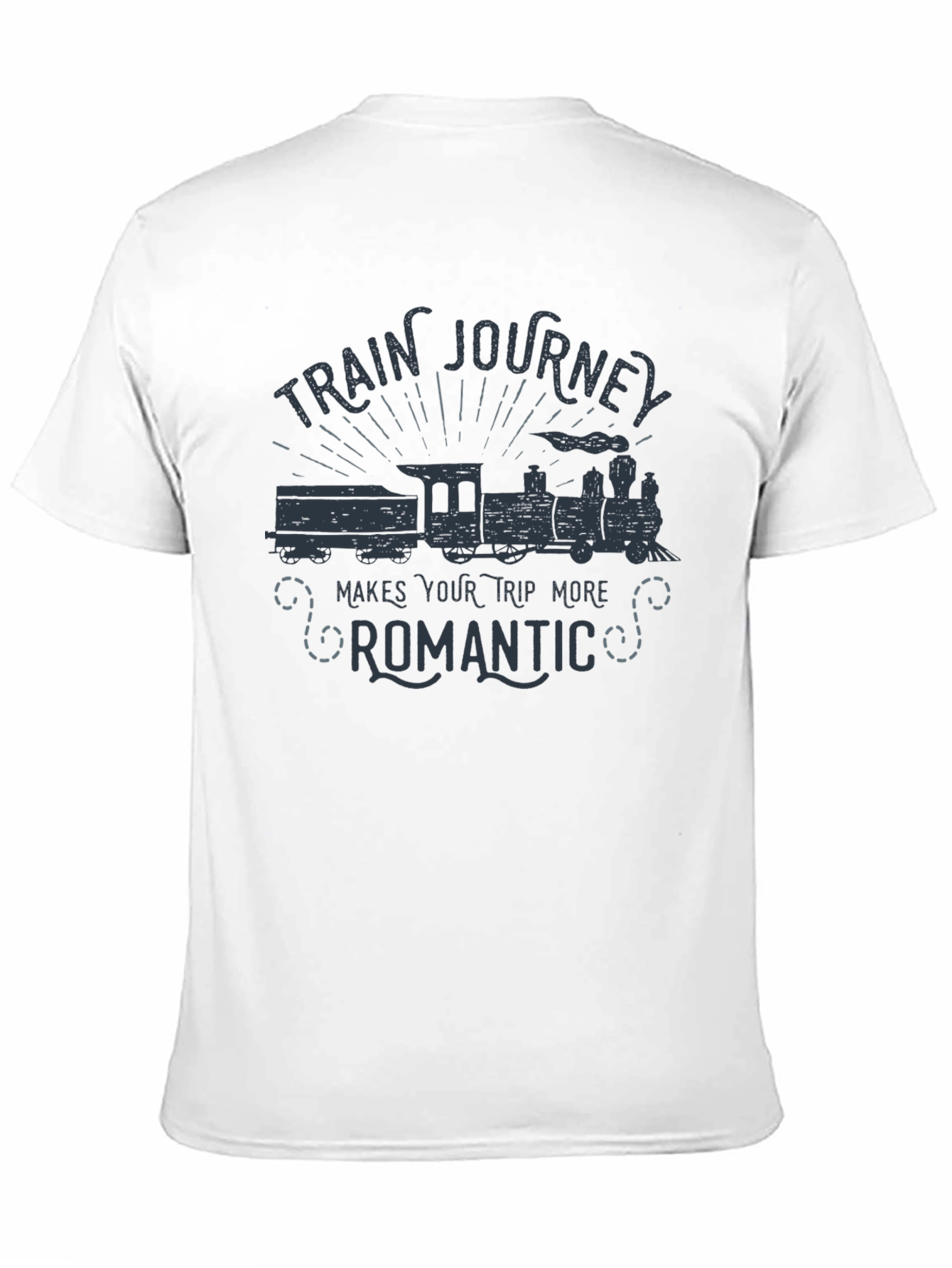 Train Journey Romantic Trip T-Shirt