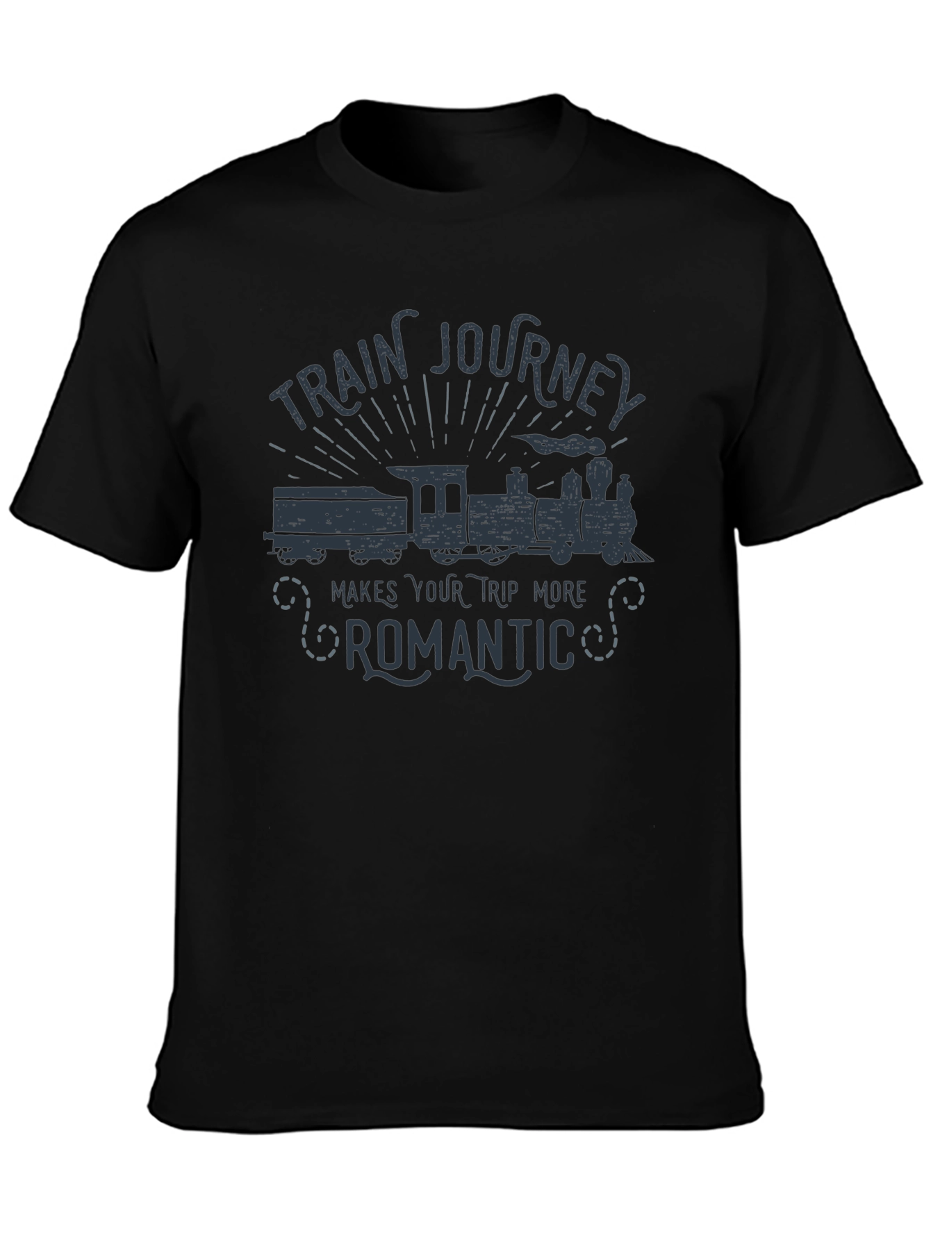 Train Journey Romantic Trip T-Shirt