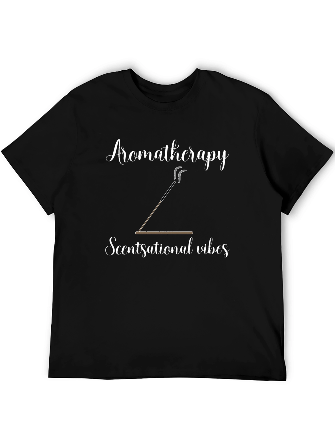 Aromatherapy Scentsational Vibes Black T-Shirt