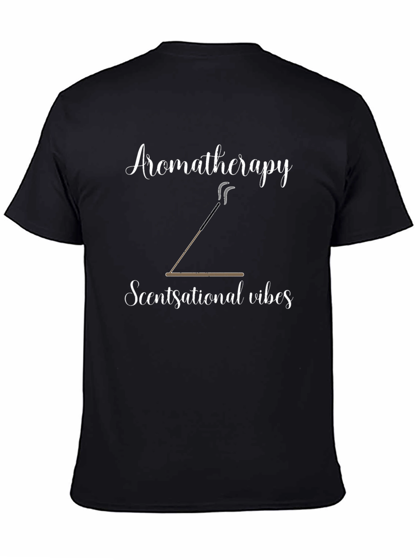 Aromatherapy Scentsational Vibes Black T-Shirt