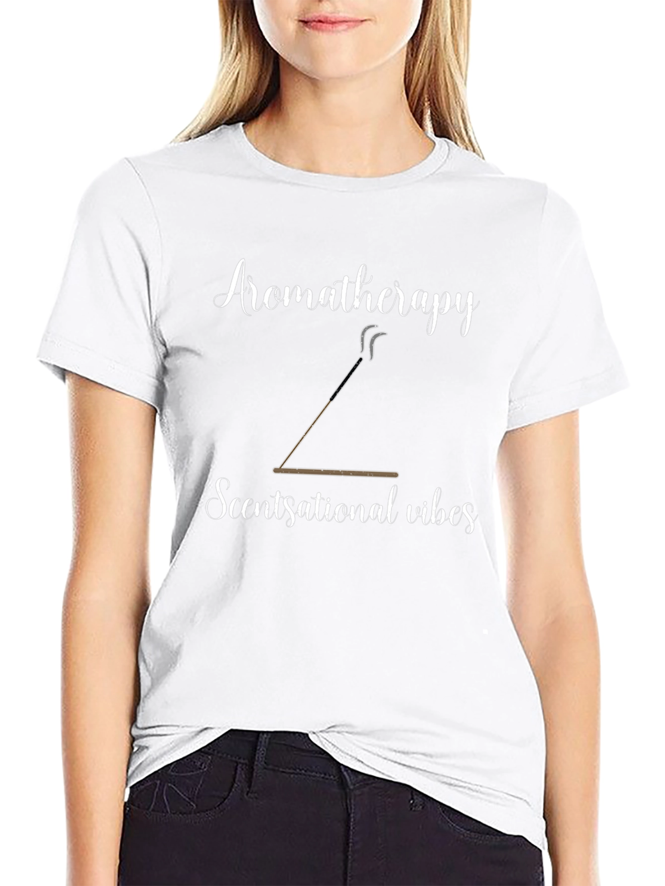 Aromatherapy Scentsational Vibes Black T-Shirt