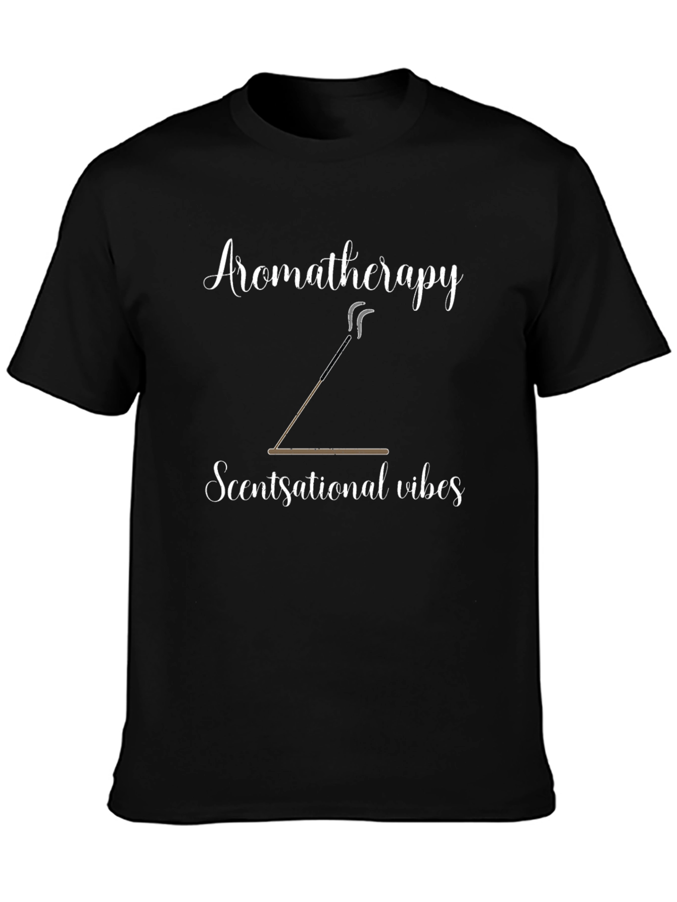 Aromatherapy Scentsational Vibes Black T-Shirt